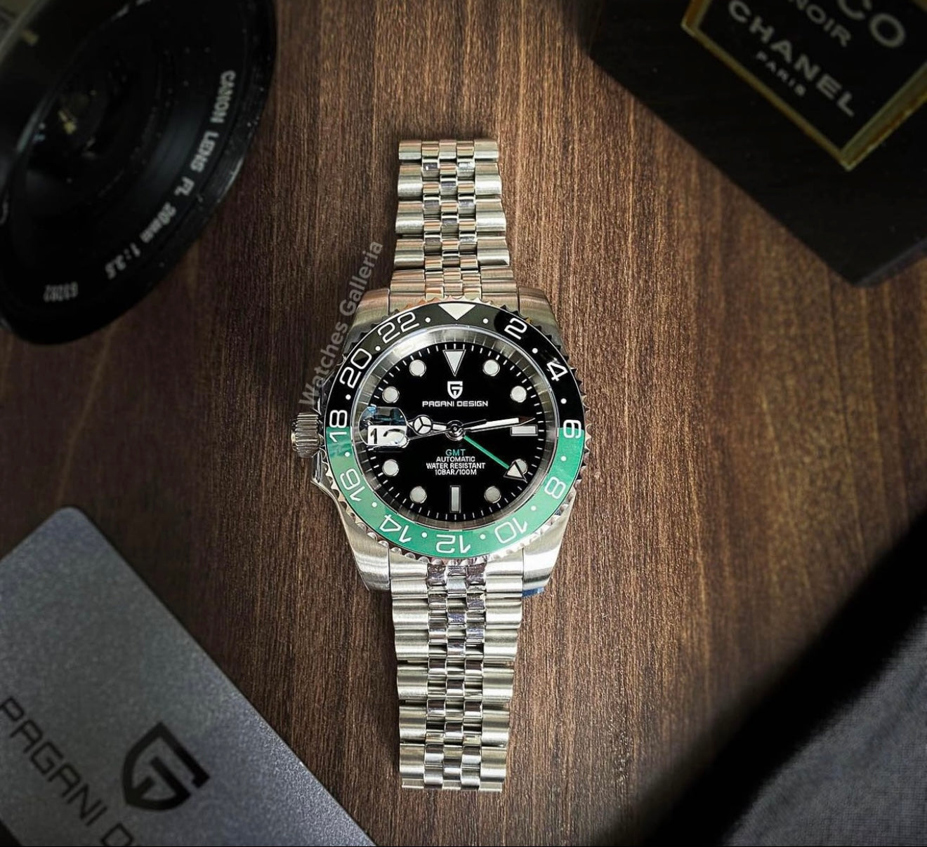 Pagani Design GMT Master I Automatic Seiko NH34A (Sprite) PD1662A