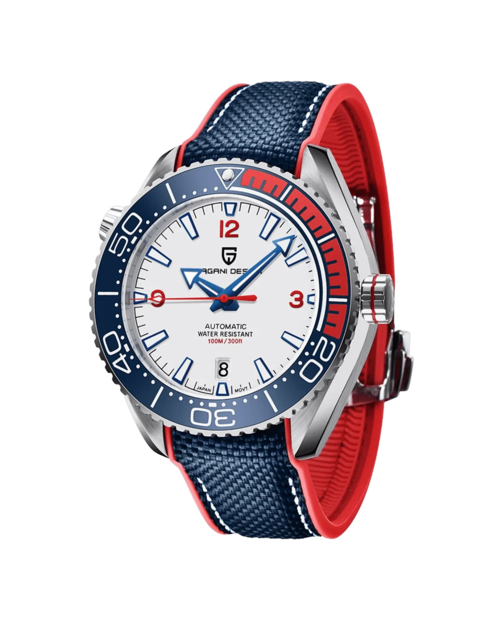 Pagani Design Sea Master Planet Ocean Automatic PD1679 (Blue/White) Pagani Design in Pakistan