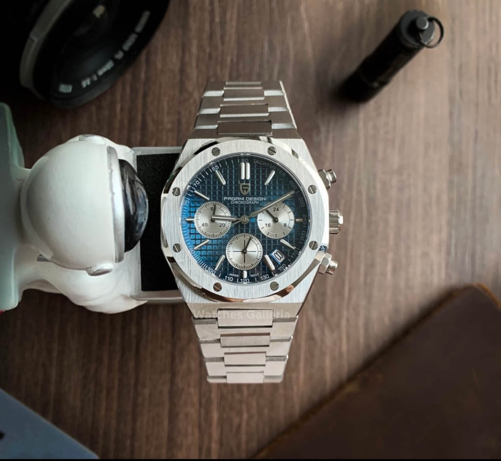 Pagani Design PD1707 Royal Oak Chronograph (Black Dial) Pagani Design Pakistan