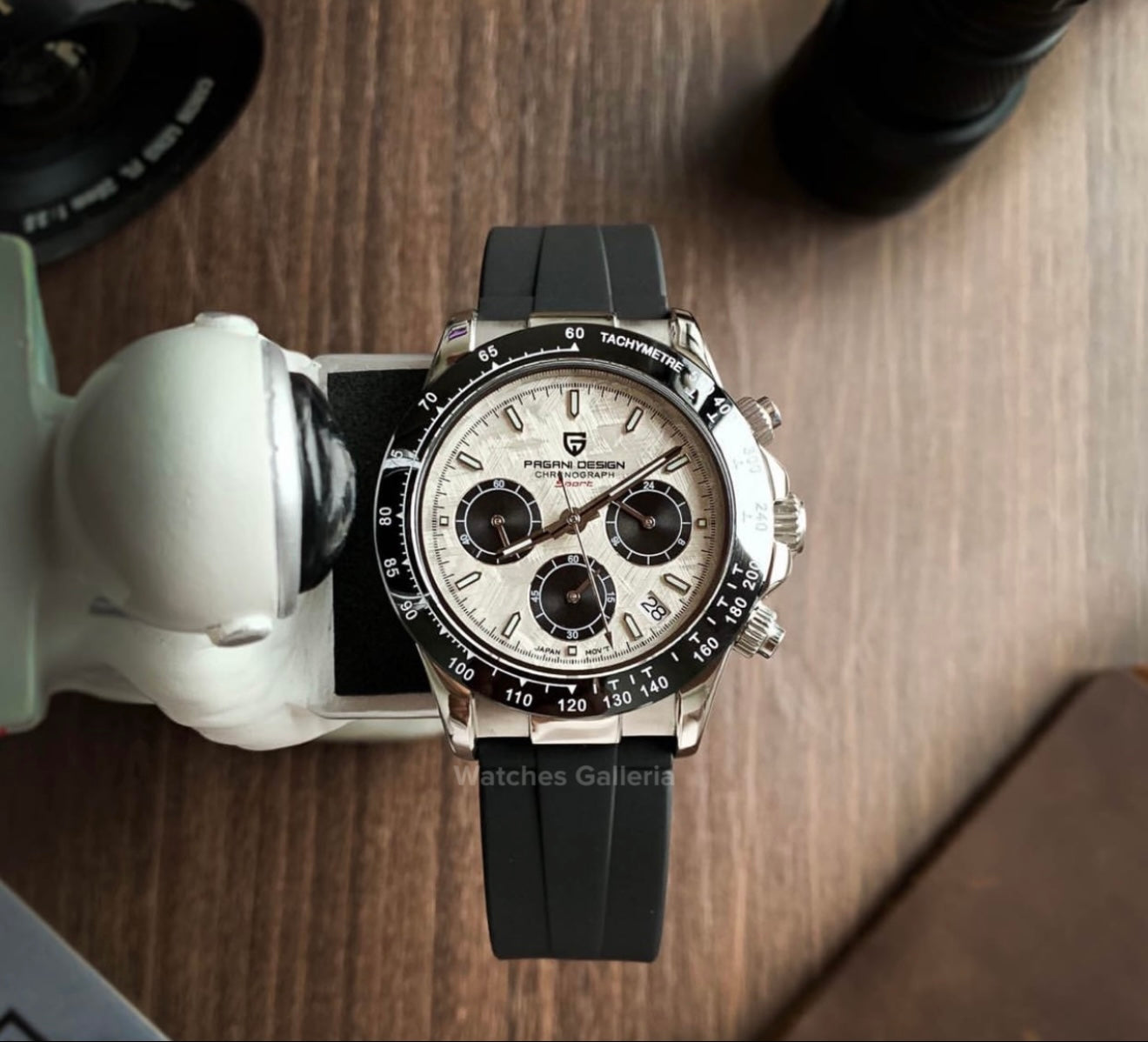 Pagani Design Daytona Quartz (White Meteorite) PD1664