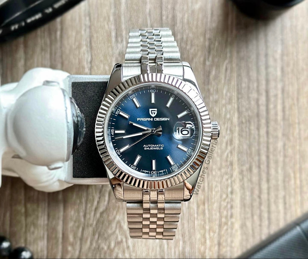 Pagani Design Datejust Automatic PD1645 (Blue) Pagani Design in Pakistan