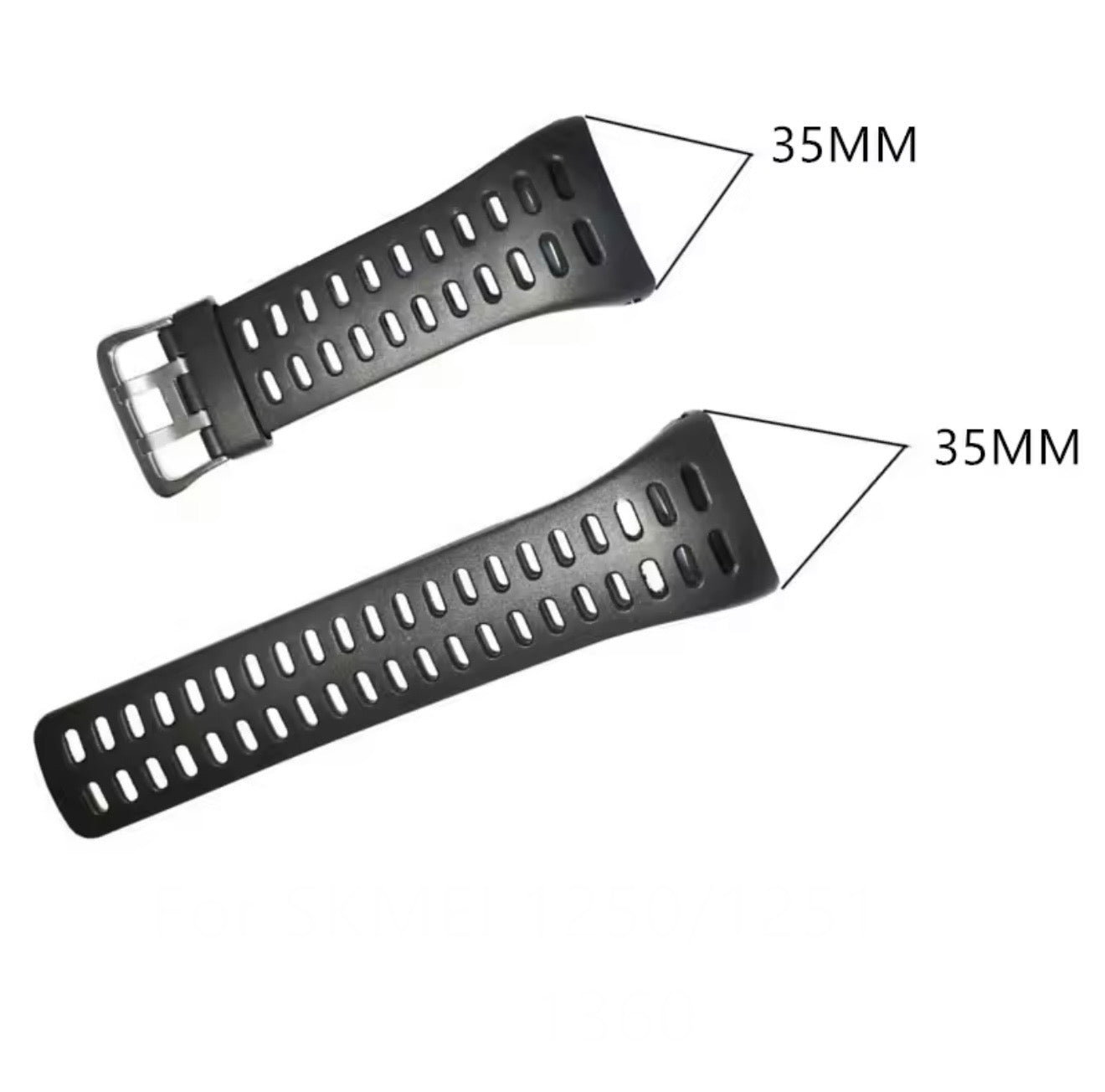 Skmei Silicone Watch Strap 35mm (Models 1250, 1251 & 1360)