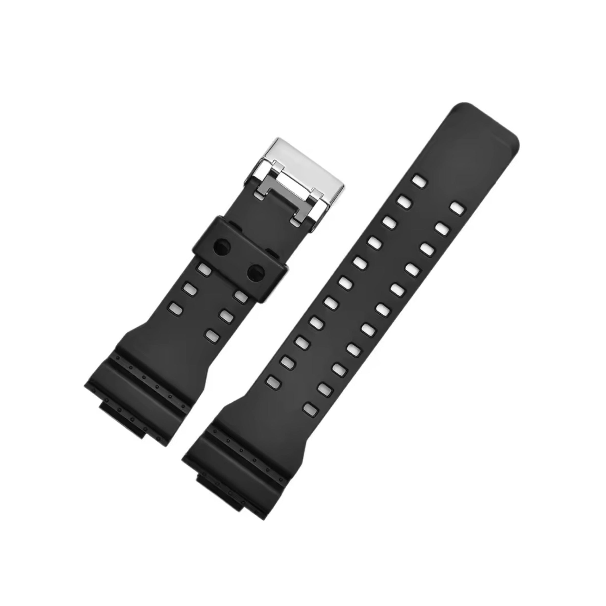 Silicone Strap Resin for Casio G-Shock GA-100 GA-110 GA-120 GA-140 GA-200 GA-400 GA-700 GA-800 GD-100 GD-110 GD-120 | 16mm Watch Band