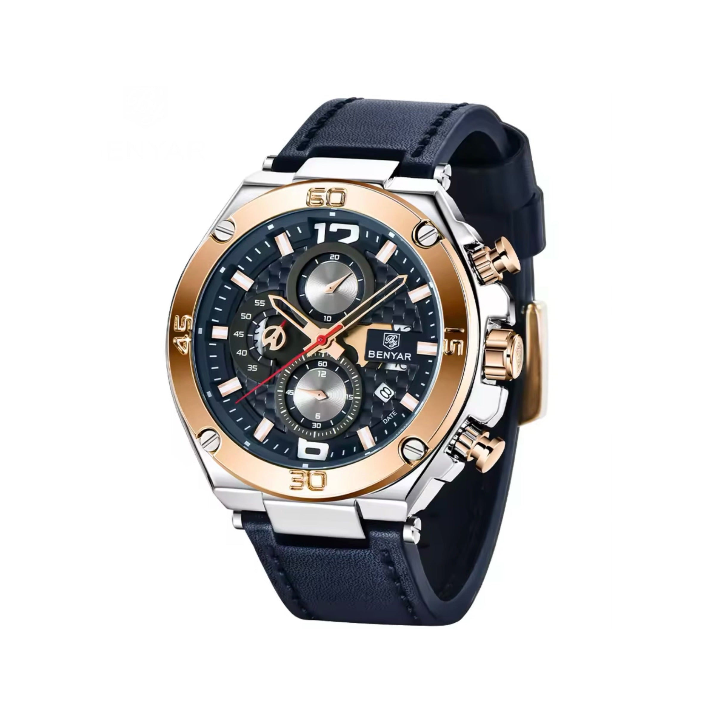 Benyar Chronograph Quartz (Blue Gold) BY5151