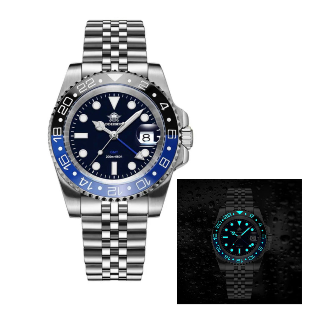 Addiesdive GMT Master Quartz (Batgirl) AD2050