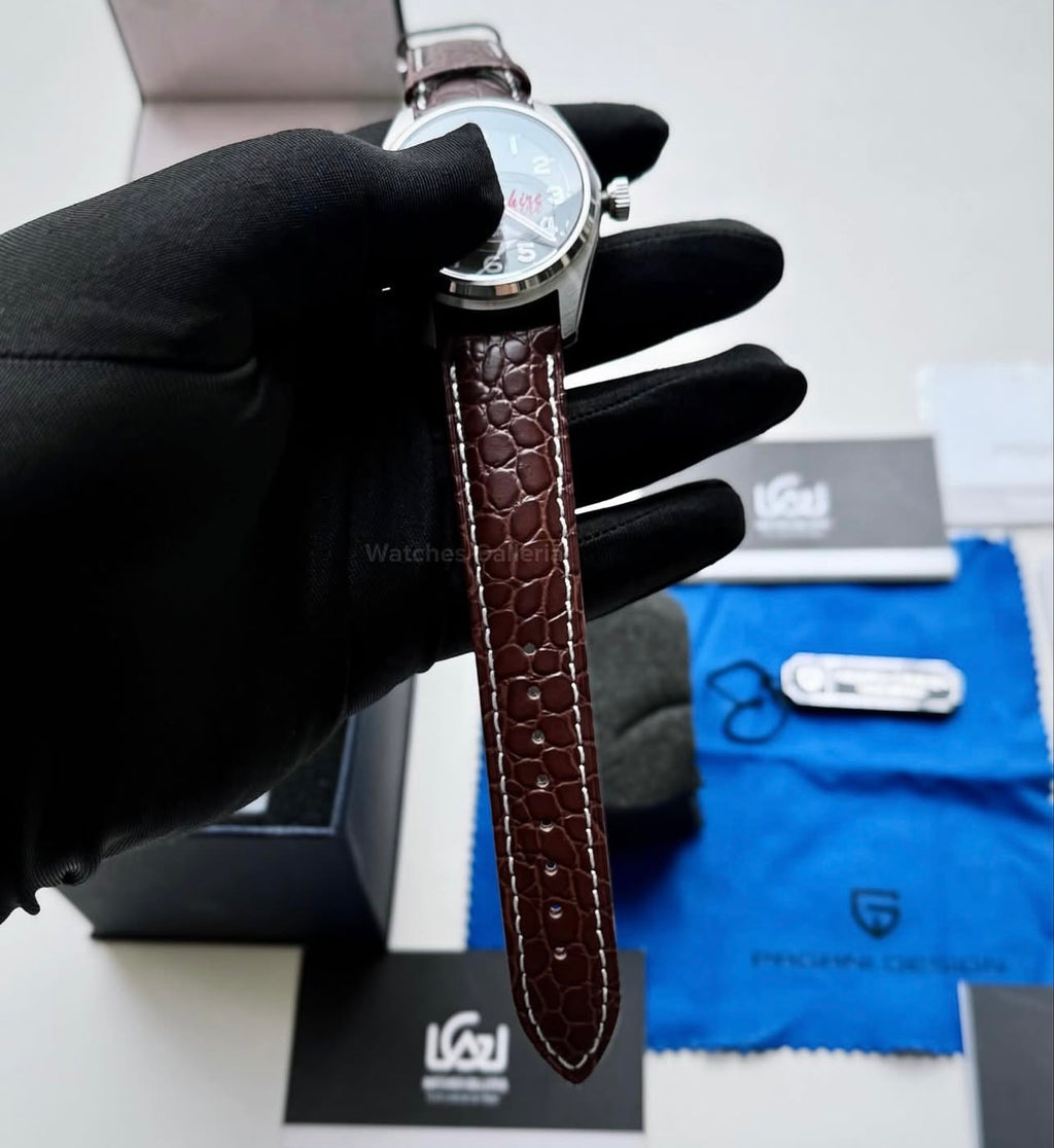 Pagani Design PD1717 Spirit Pilot Automatic (Green Leather Exclusive) Pagani Design in Pakistan