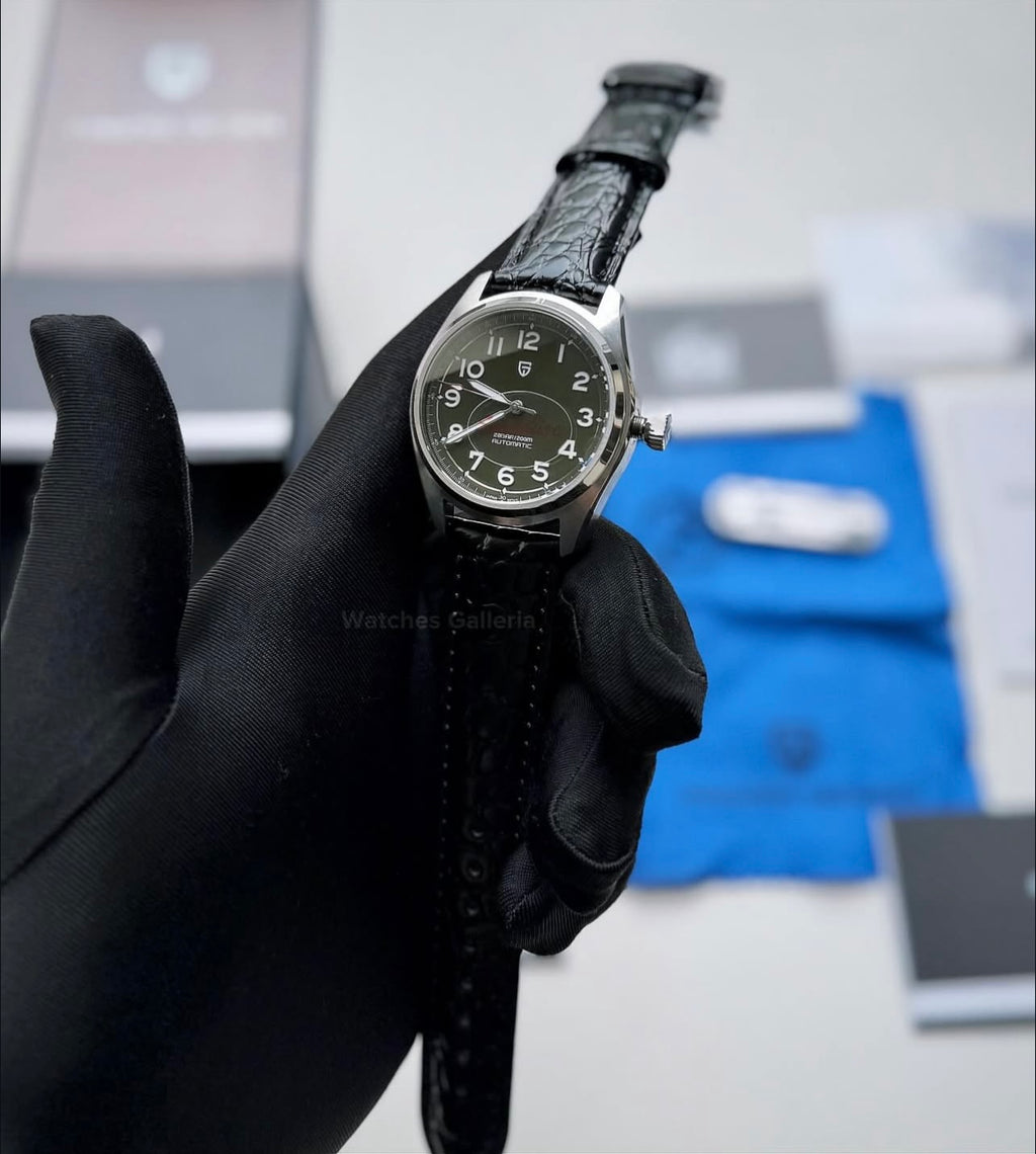 Pagani Design PD1717 Spirit Pilot Automatic (Green Leather Exclusive) Pagani Design in Pakistan