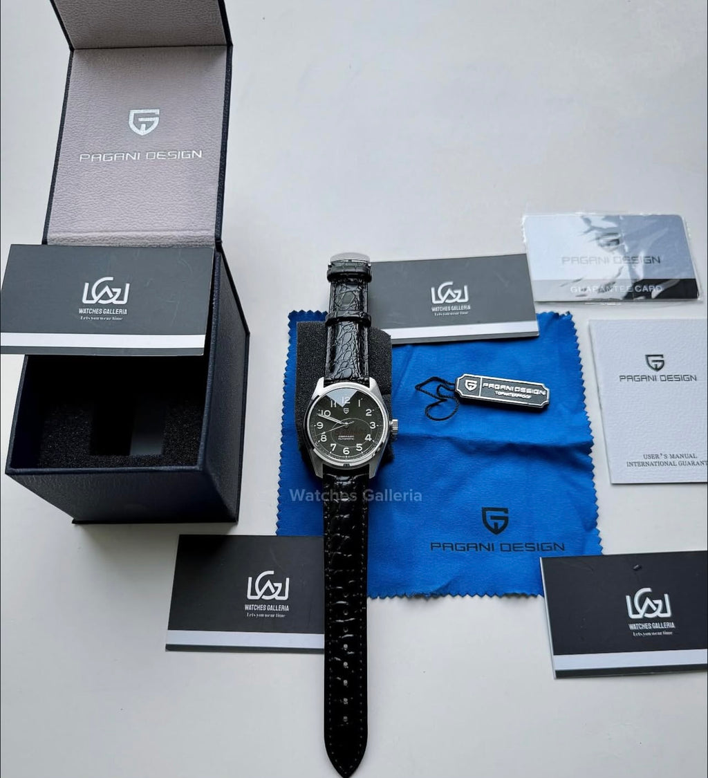 Pagani Design PD1717 Spirit Pilot Automatic (Green Leather Exclusive) Pagani Design in Pakistan