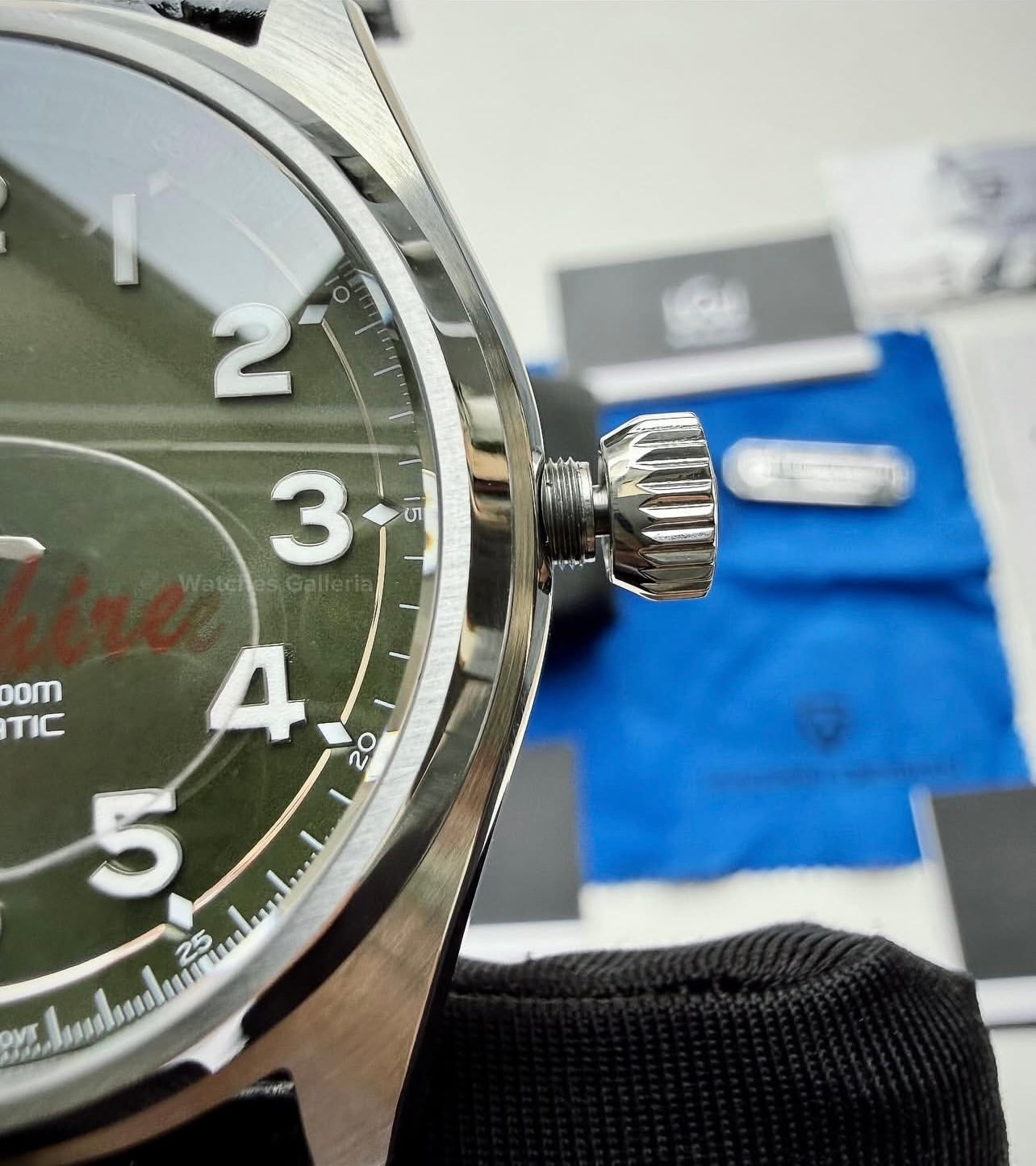 Pagani Design PD1717 Spirit Pilot Automatic (Green Leather Exclusive) Pagani Design in Pakistan