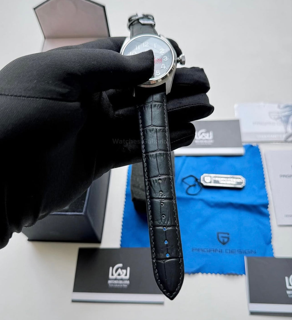 Pagani Design PD1717 Spirit Pilot Automatic (Green Leather Exclusive) Pagani Design in Pakistan