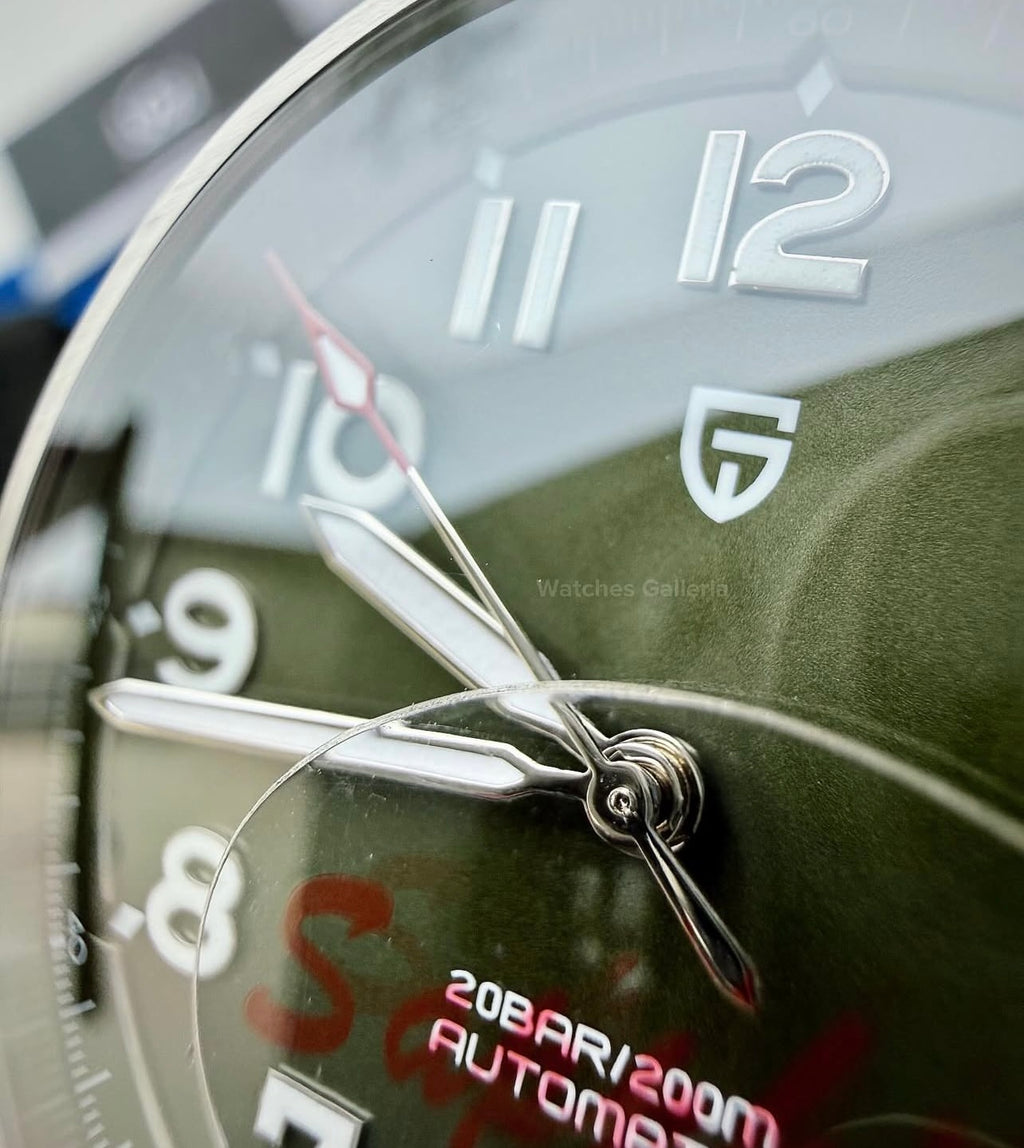 Pagani Design PD1717 Spirit Pilot Automatic (Green Leather Exclusive) Pagani Design in Pakistan