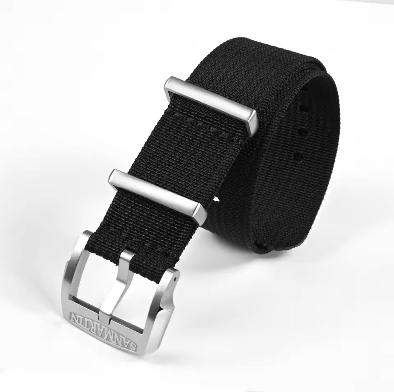 San Martin Original 20mm NATO Strap – Premium Nylon Military Watch Band | Genuine Replacement for All San Martin Watches