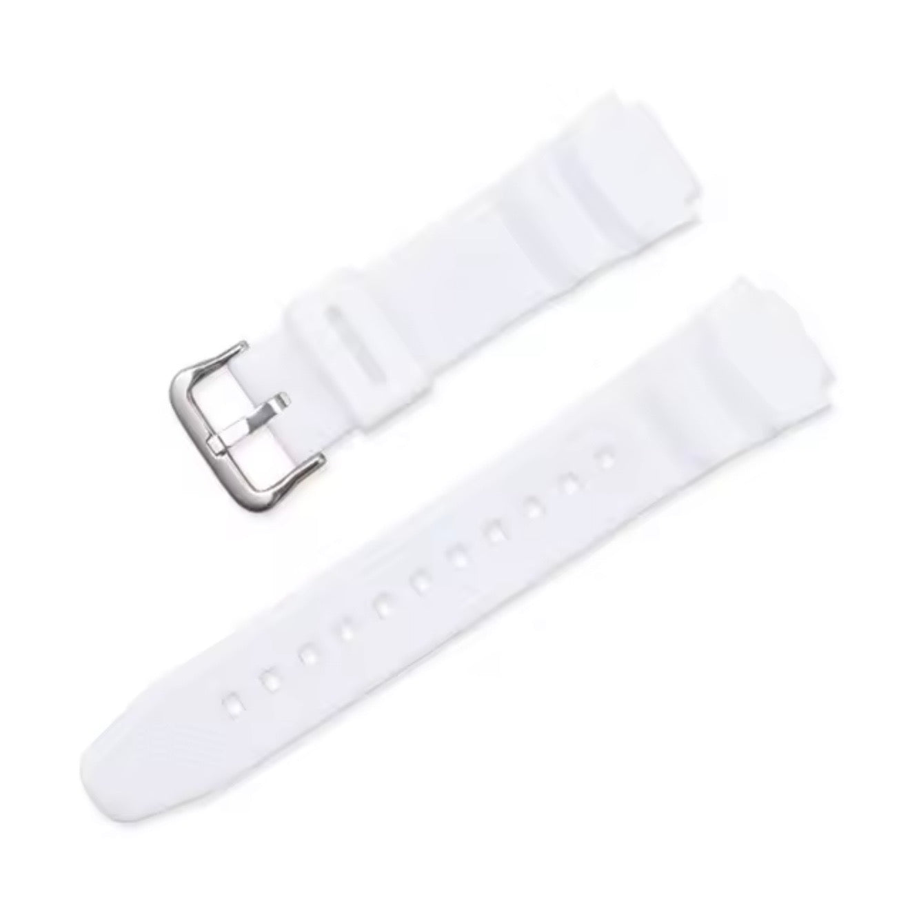 Casio AE-1000 AE-1100 AE-1200 AE-1300 W-218H W-800H AQ-S800 MRW-200H | Premium Silicone Replacement Strap | Durable Resin Watch Band