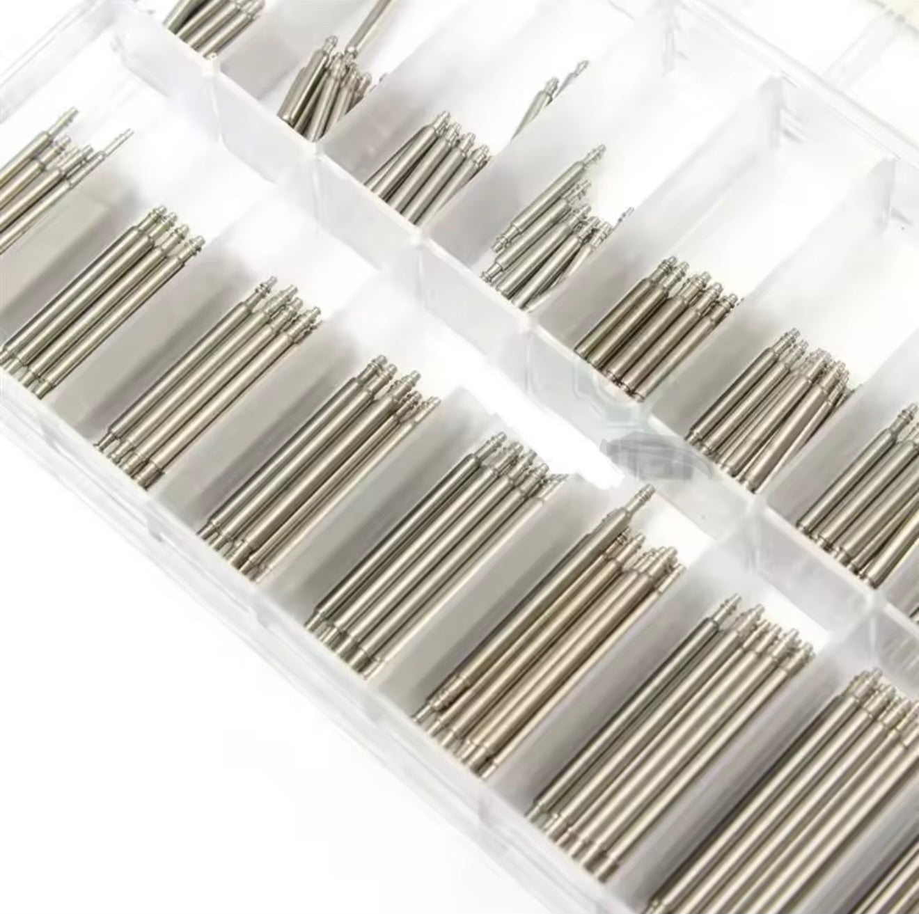 360PCS Watch Spring Bars & Strap Pins Repair Kit Set 8-25mm Stainless Steel Watch Band Link Pins with Spring Bar Remover Tool