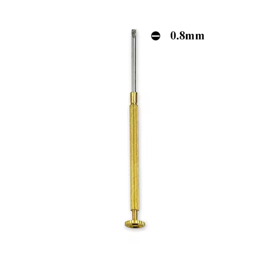 Metal Watch Screwdriver for Watches 0.8mm–1.8mm – Precision Repair Tools - Premium Quality