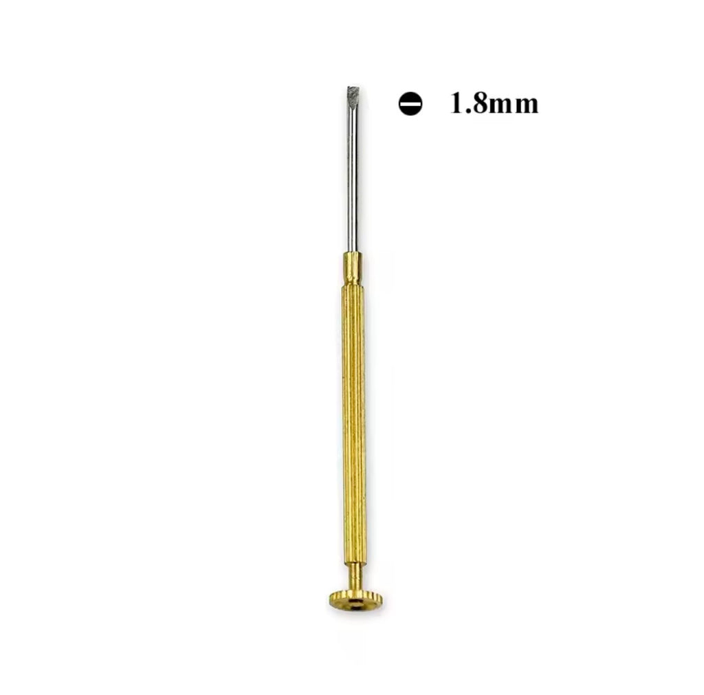 Metal Watch Screwdriver for Watches 0.8mm–1.8mm – Precision Repair Tools - Premium Quality