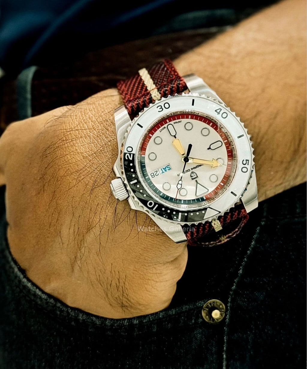 Pagani Design PD1726 Mini Gundam Limited Edition Automatic Watch – Sapphire Crystal, Seiko NH36A, Ceramic Bezel