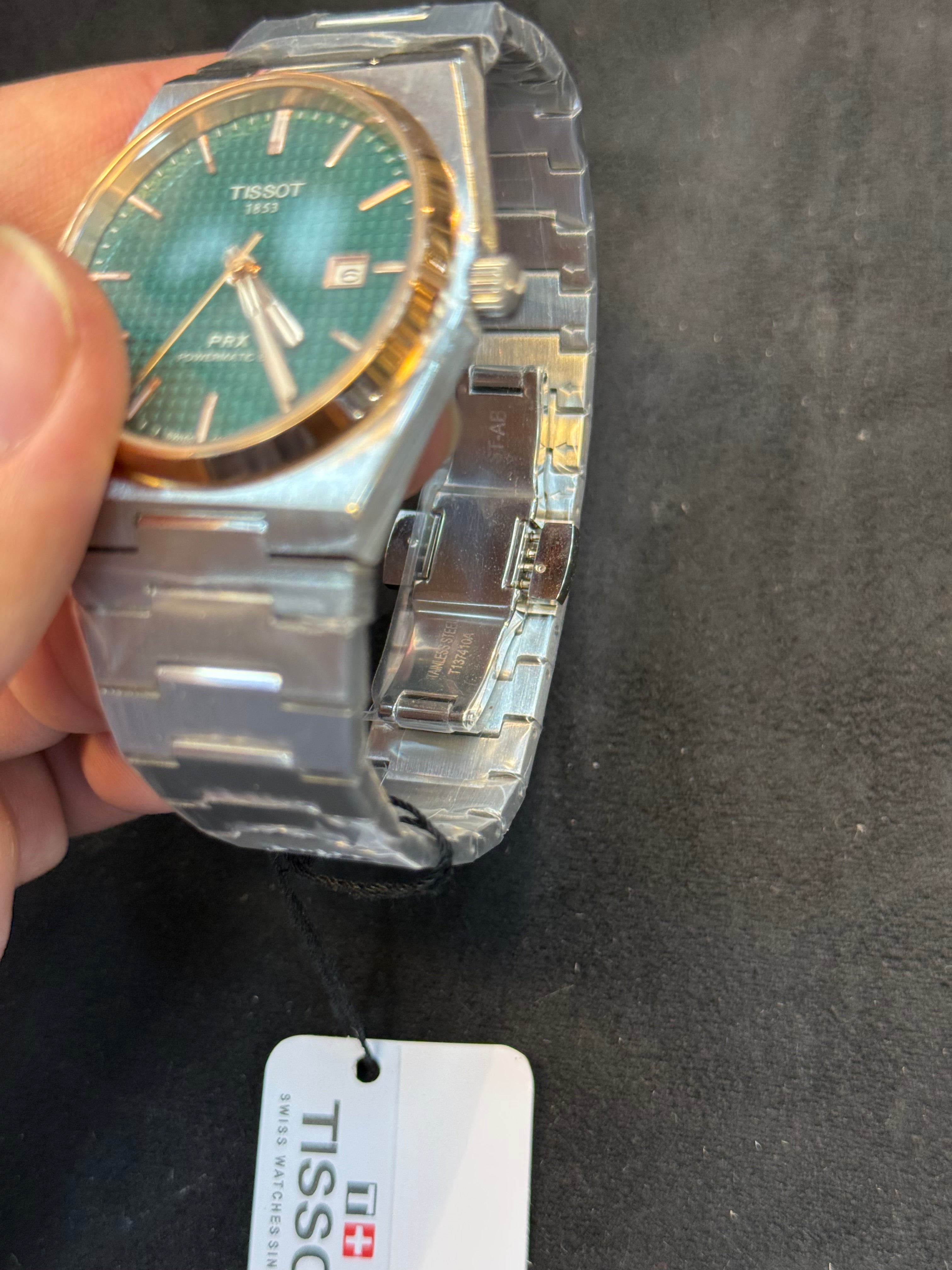 Tissot PRX Powermatic 80 Automatic (Super Clone) Luxury Stainless Steel Integrated Bracelet Automatic Watch – Minimalist Dial, Sapphire-Style Crystal, Premium Finish