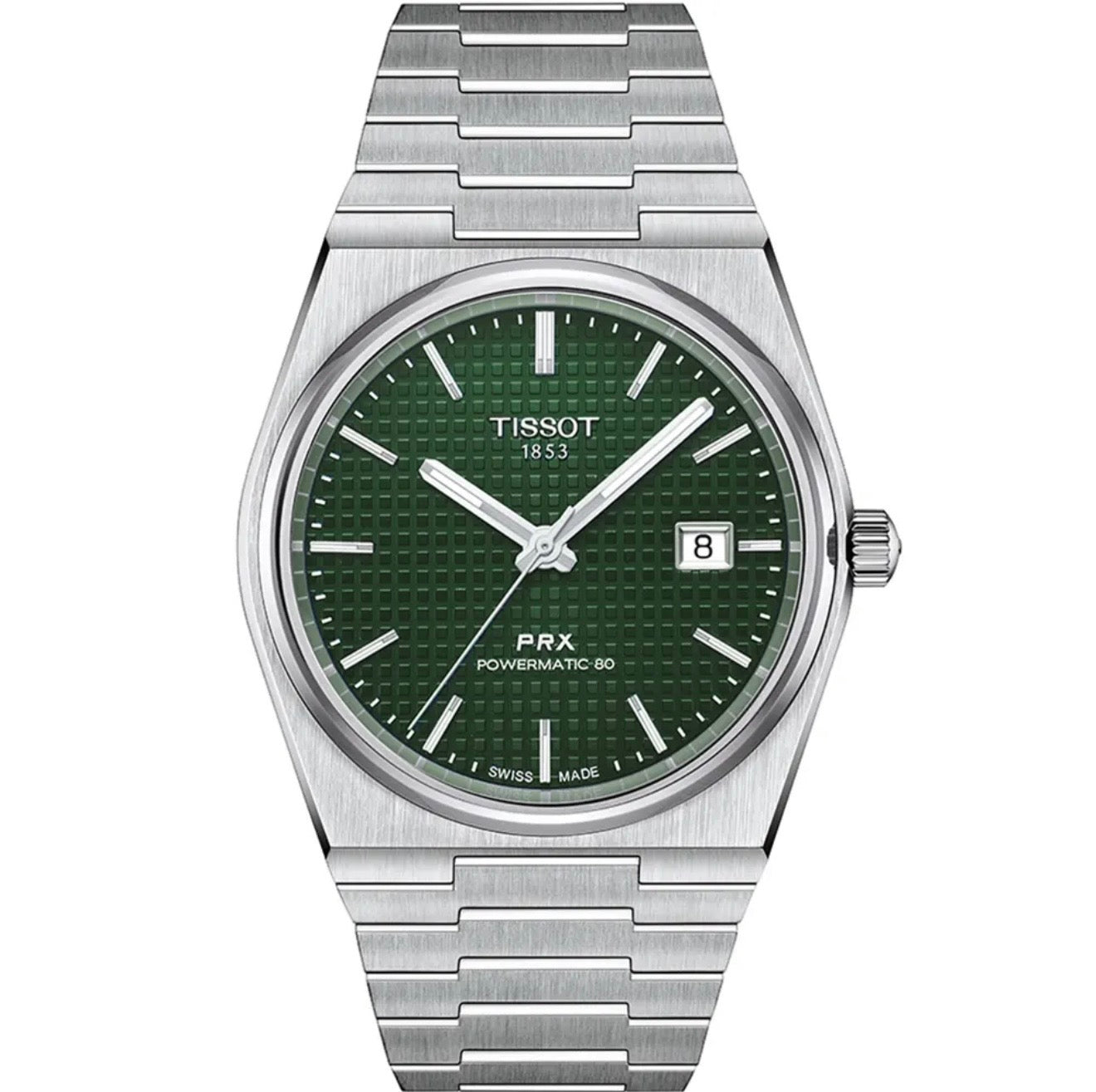 Tissot PRX Powermatic 80 Automatic (Super Clone) Luxury Stainless Steel Integrated Bracelet Automatic Watch – Minimalist Dial, Sapphire-Style Crystal, Premium Finish