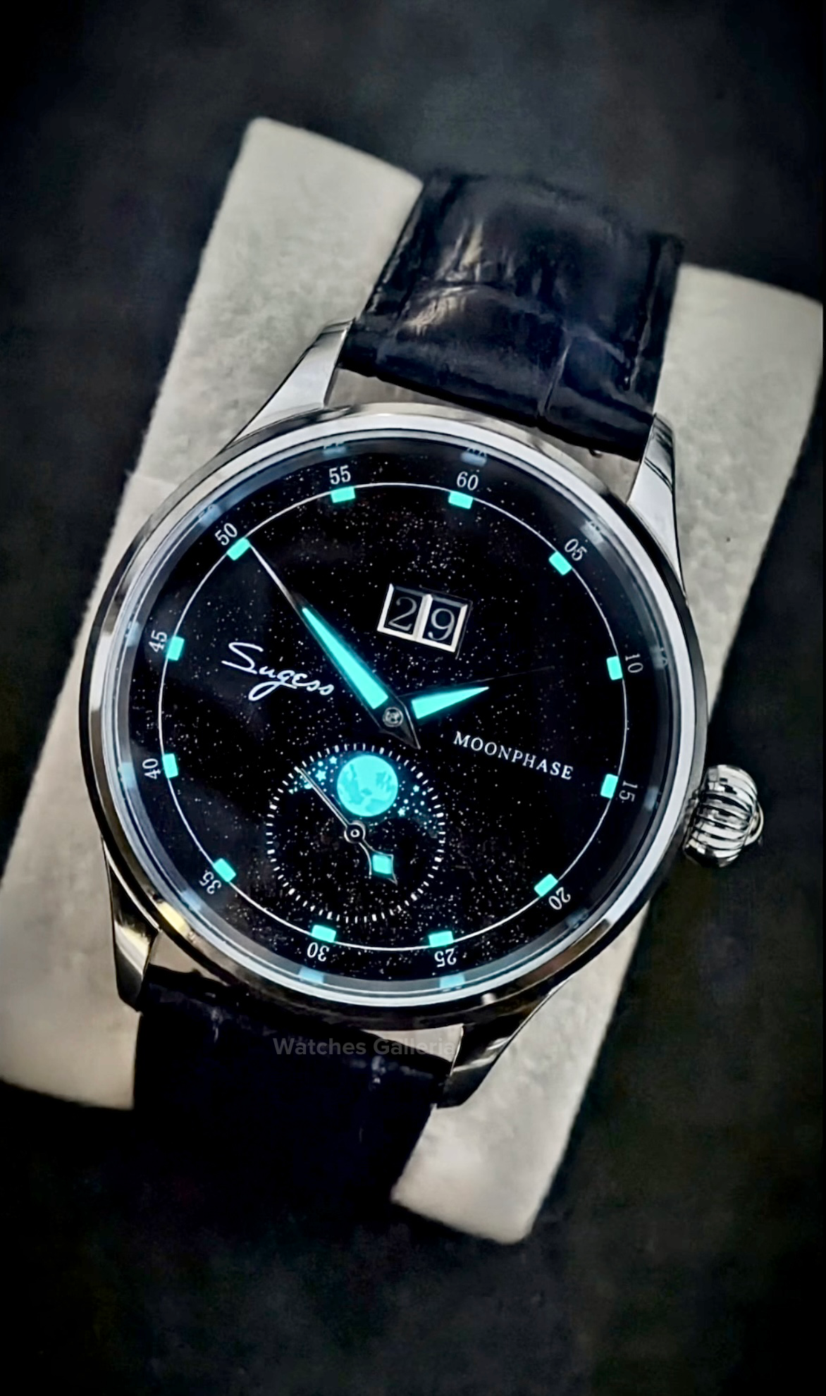 Sugess Moonphase Automatic (Blue) S401B