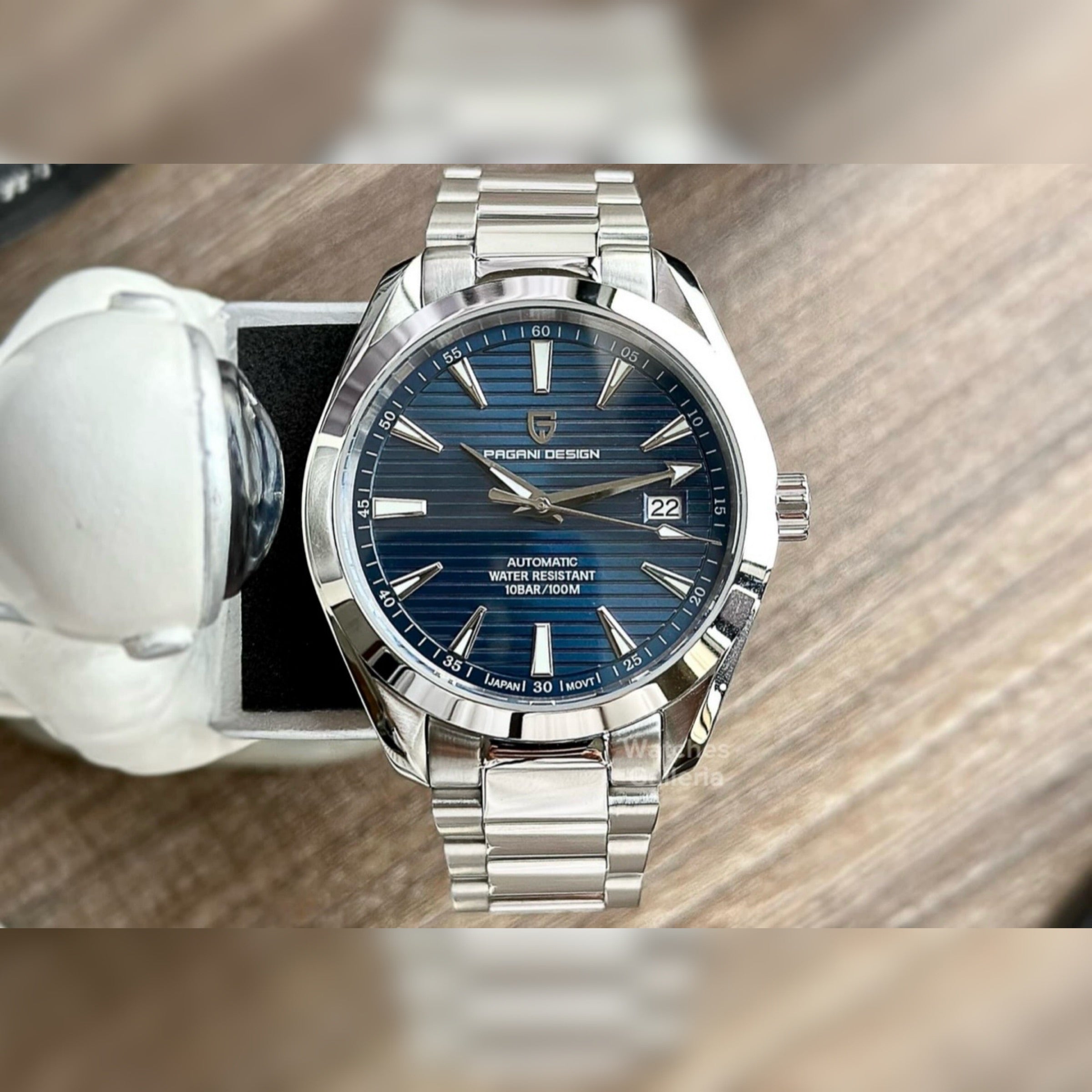 Pagani Design Aqua Terra Automatic (Blue) PD1688