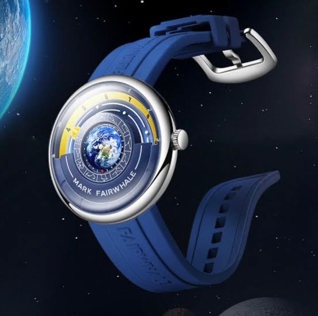 Mark Fairwhale Earth Planet Quartz (Blue) MFW5700