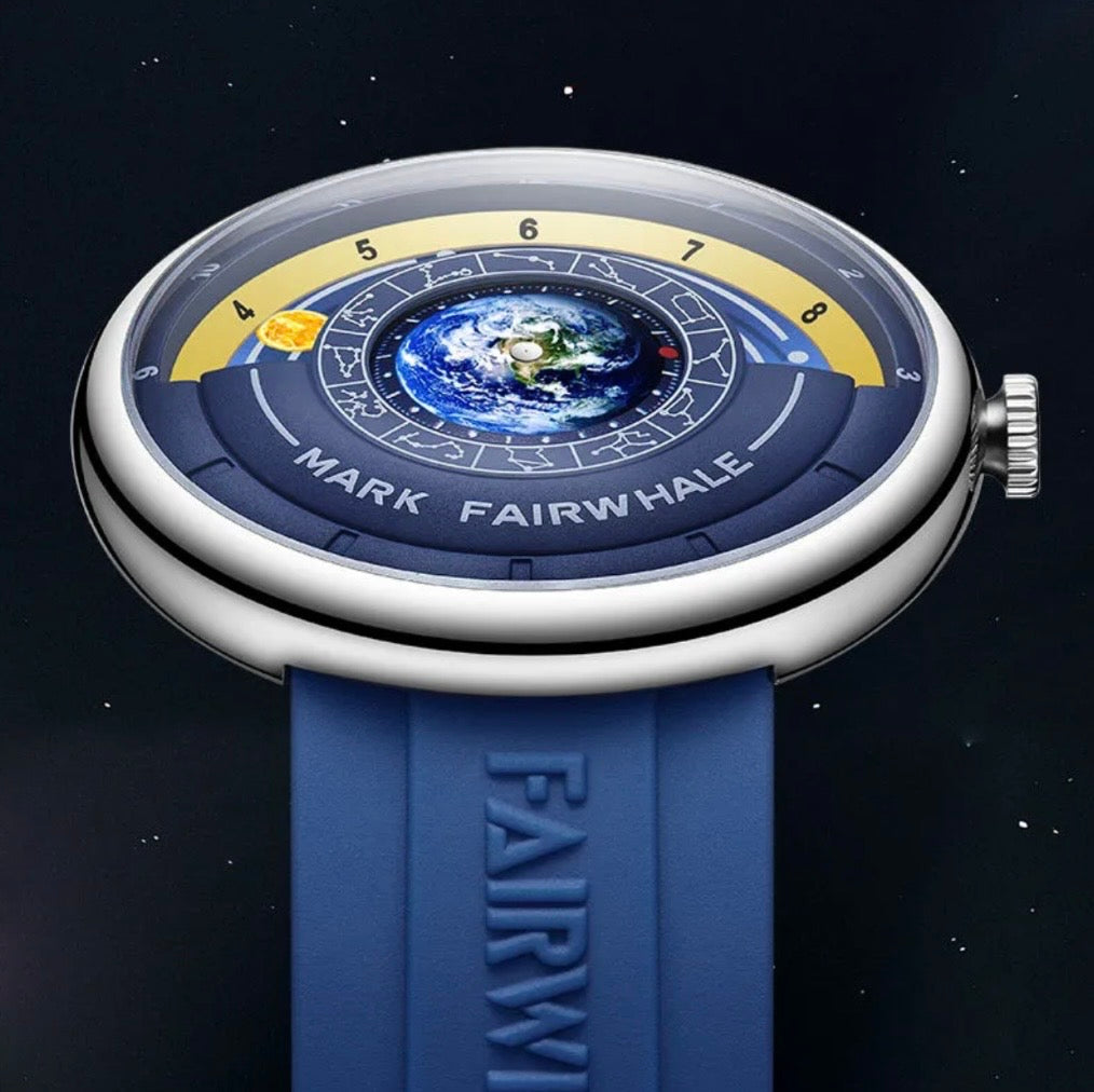 Mark Fairwhale Earth Planet Quartz (Blue) MFW5700