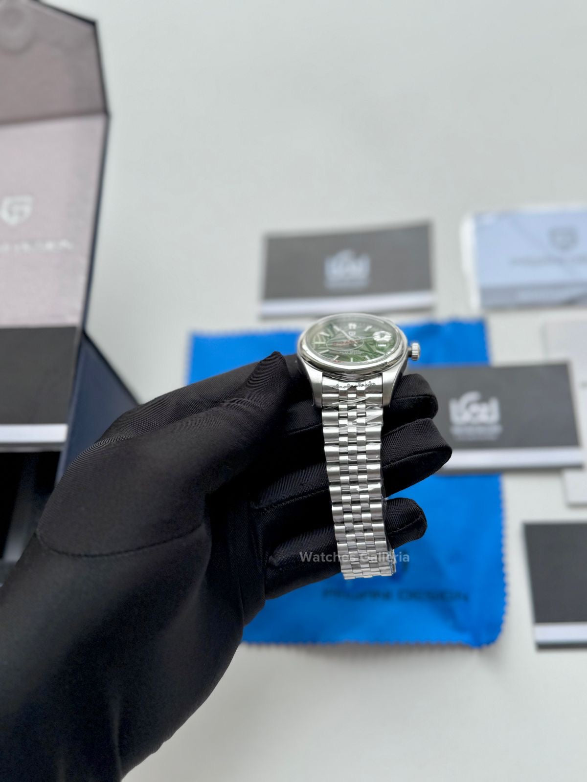 Pagani Design Oyster Perpetual Jubilee Automatic PD1715 Palm Dial (Green) Pagani Design in Pakistan