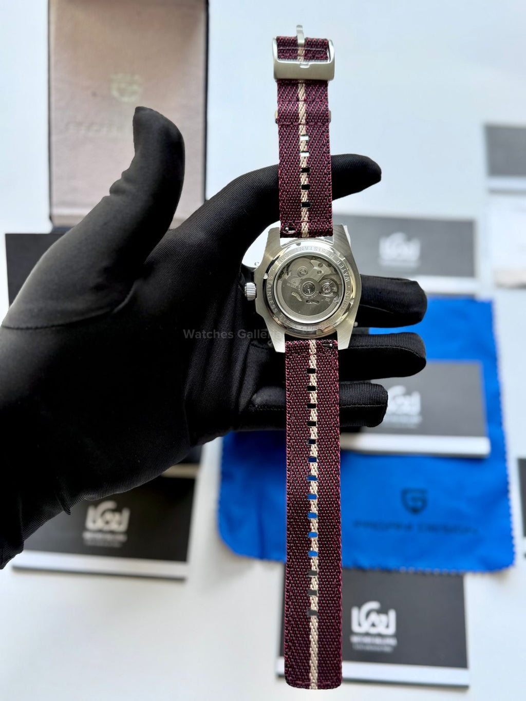 Pagani Design PD1726 Mini Gundam Limited Edition Automatic Watch – Sapphire Crystal, Seiko NH36A, Ceramic Bezel