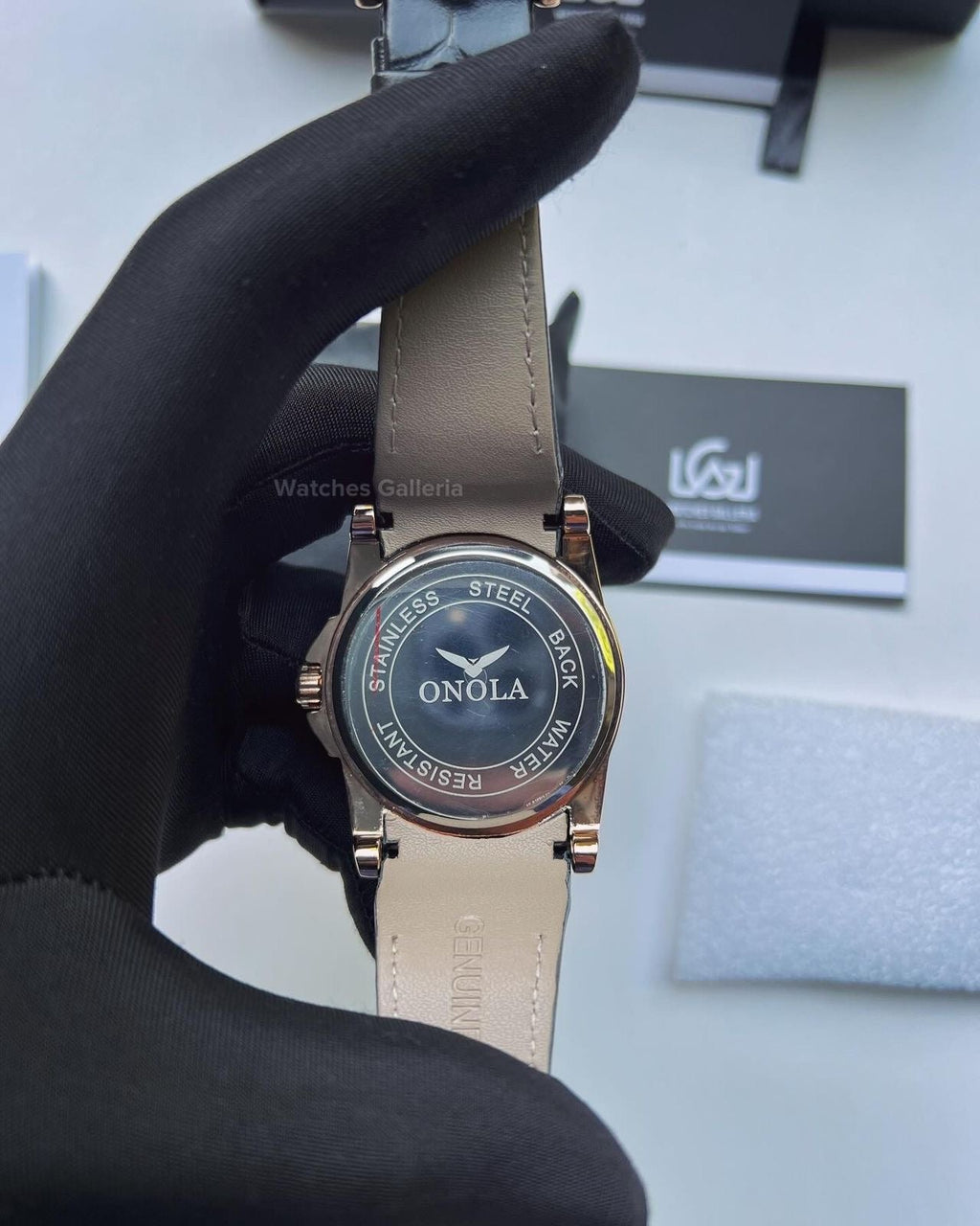 Onola Round Table Watch Quartz (Rose Gold) ONL12RT Watches Galleria