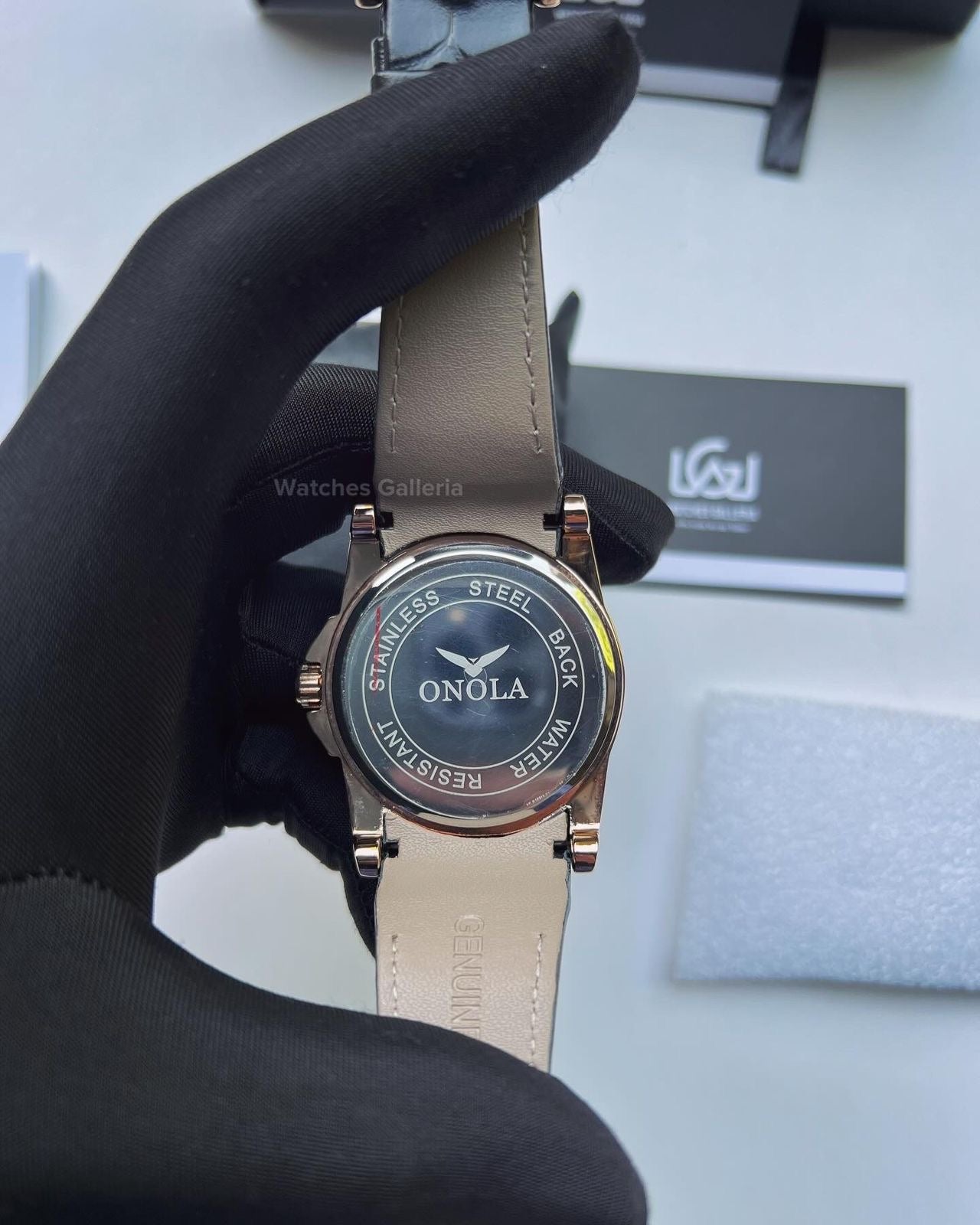 Onola Round Table Watch Quartz (Rose Gold) ONL12RT Watches Galleria
