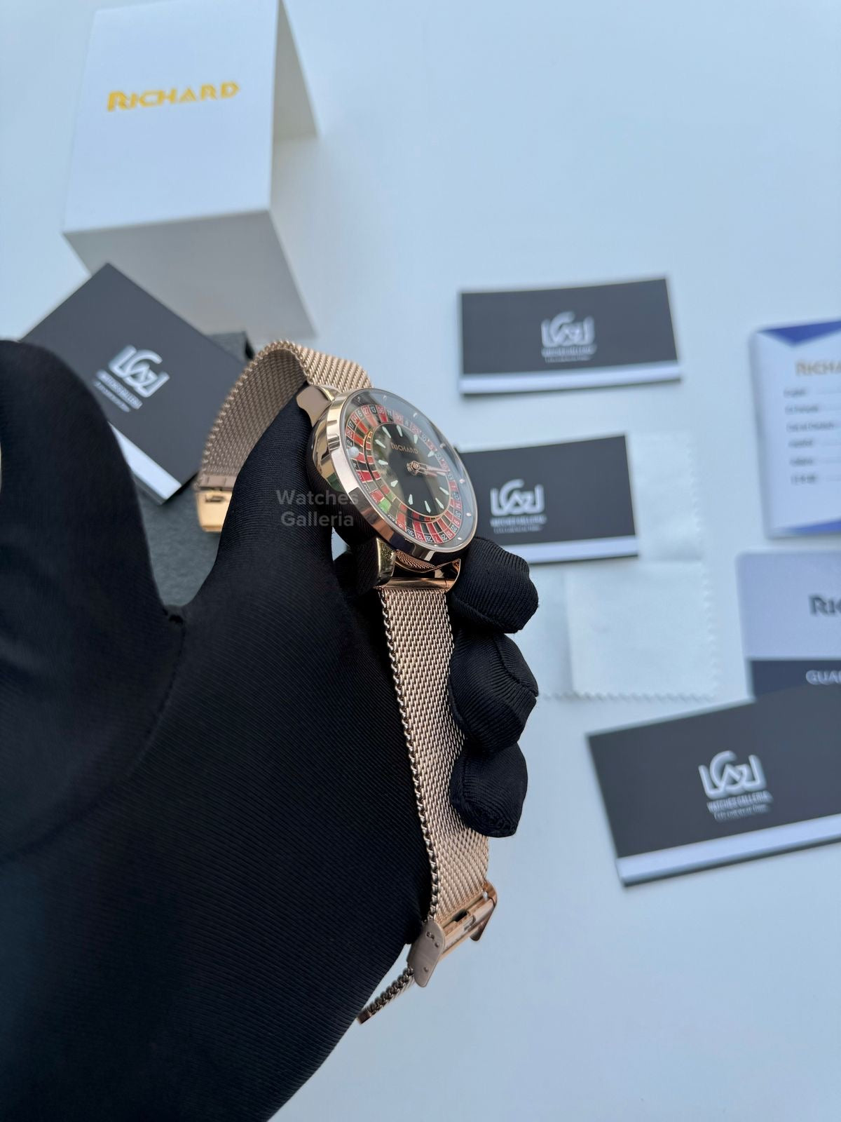 Richard Casino Automatic (Mesh Bracelet) RH002 Watches Galleria