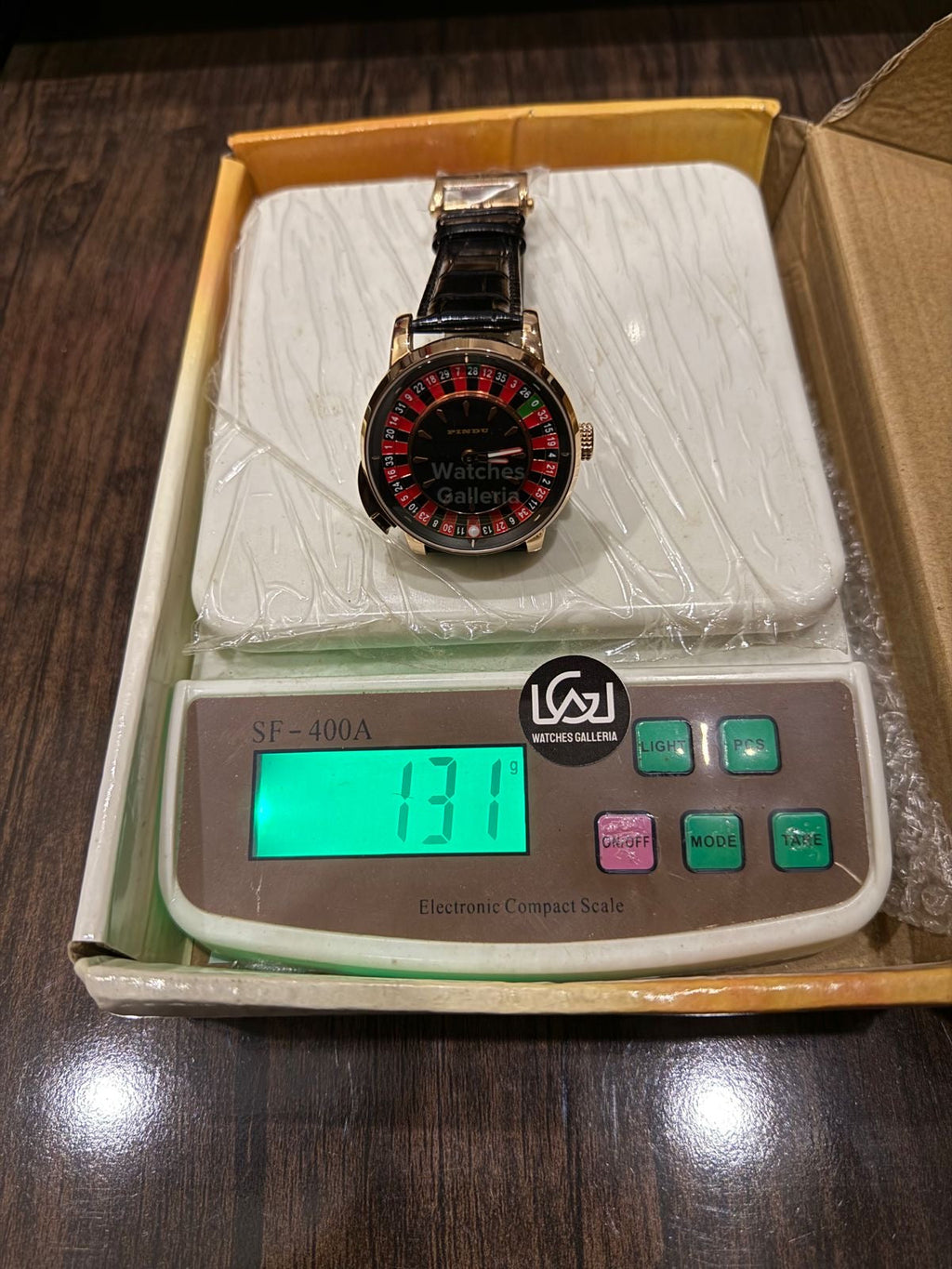 Pindu Design Casino Tourbillon Roulette Button Automatic (Black) P6628 Watches Galleria