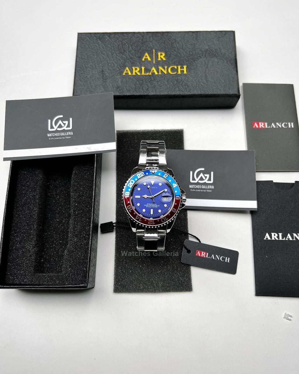 Arlanch Submariner Quartz Pepsi AR3050