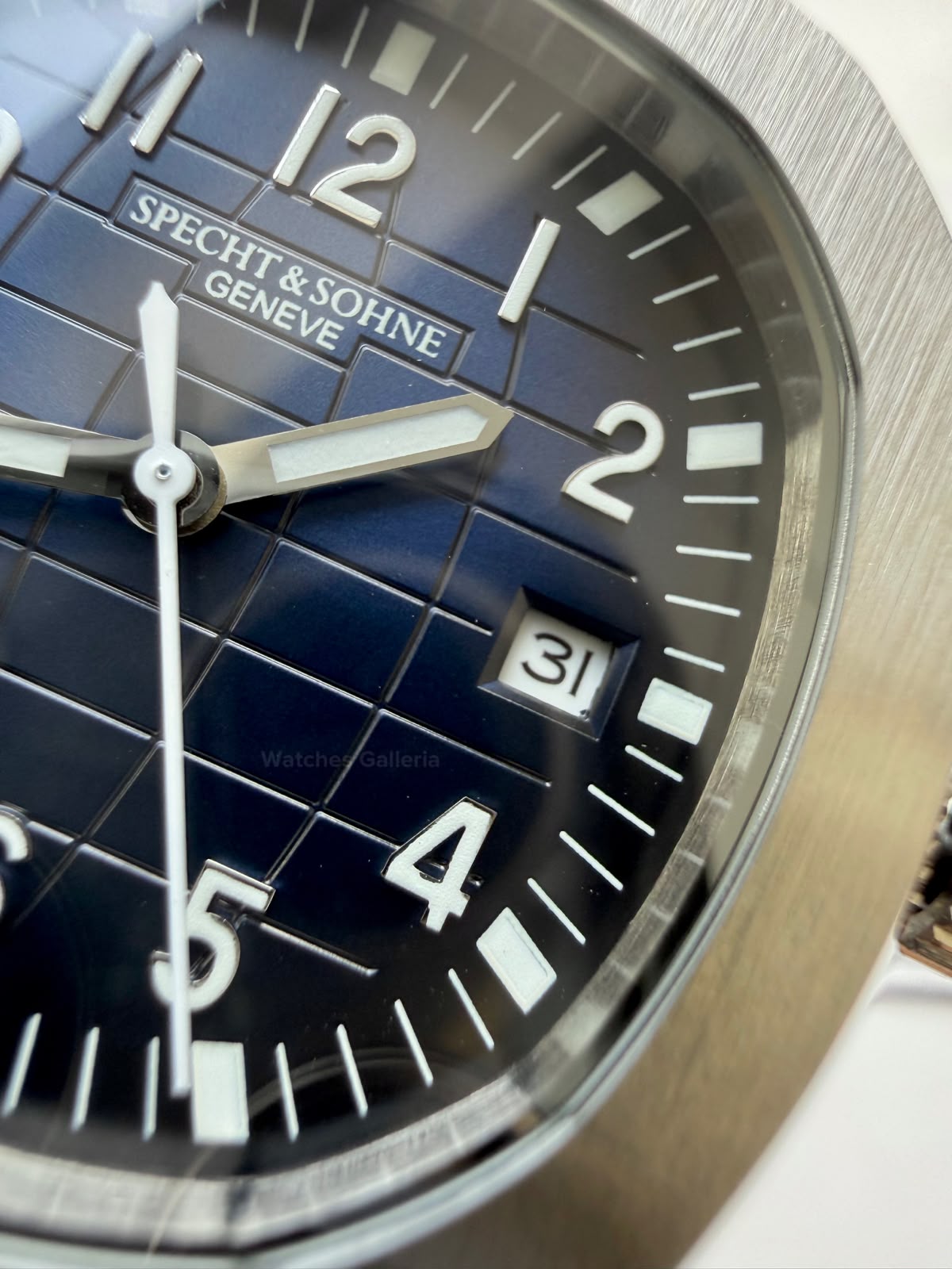 Specht & Sohne SP0008A1 Aquanaut Blue Automatic Watch for Men Sapphire Crystal Original Specht & Sohne Watch Pakistan