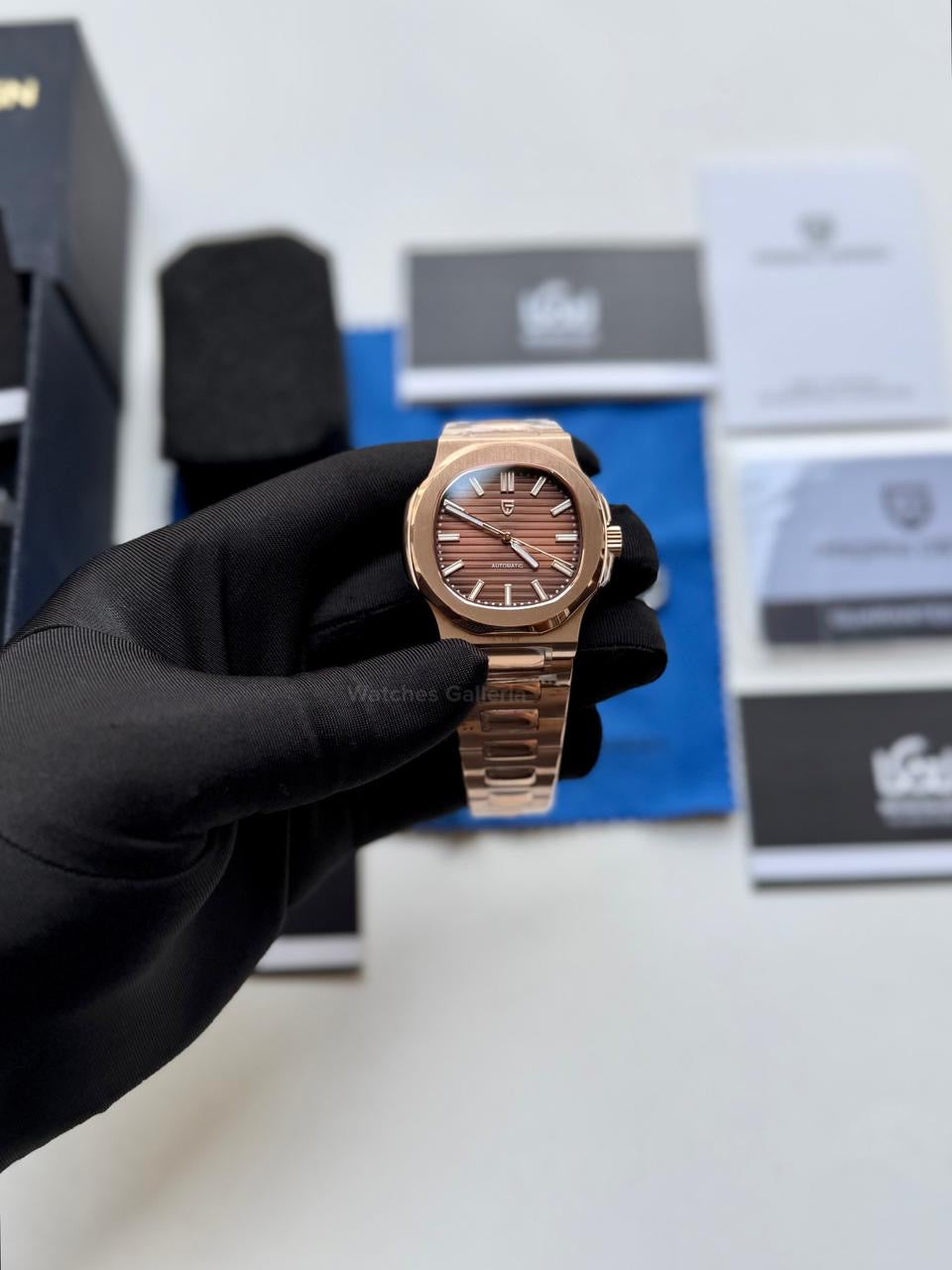 Pagani Design PD1628 Nautilus Automatic (Rose Gold) Pagani Design in Pakistan