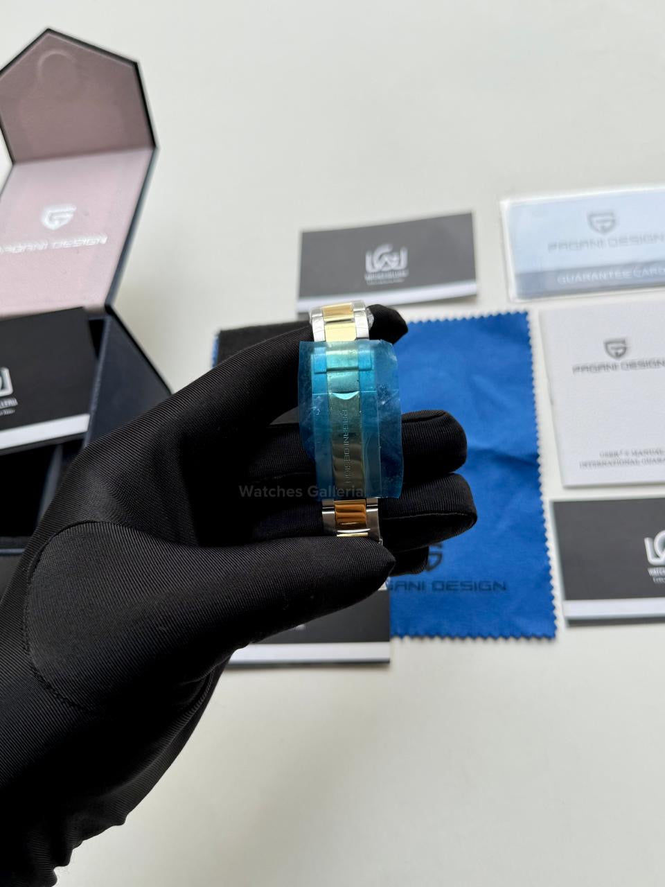 Pagani Design Watch PD1639 Submariner Automatic (Gold Green) Pagani Design in Pakistan