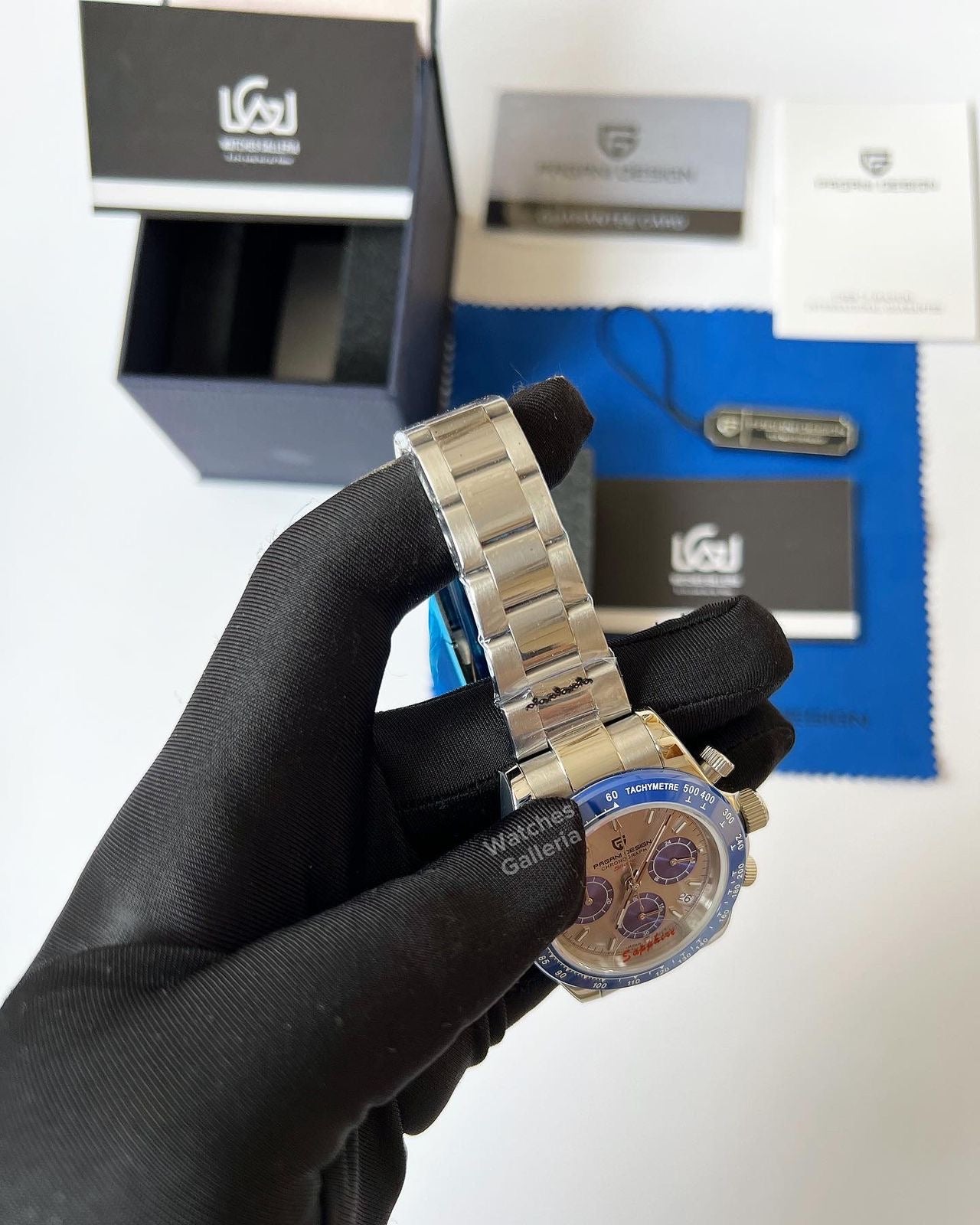 Pagani Design Daytona Quartz (Blue) PD1644