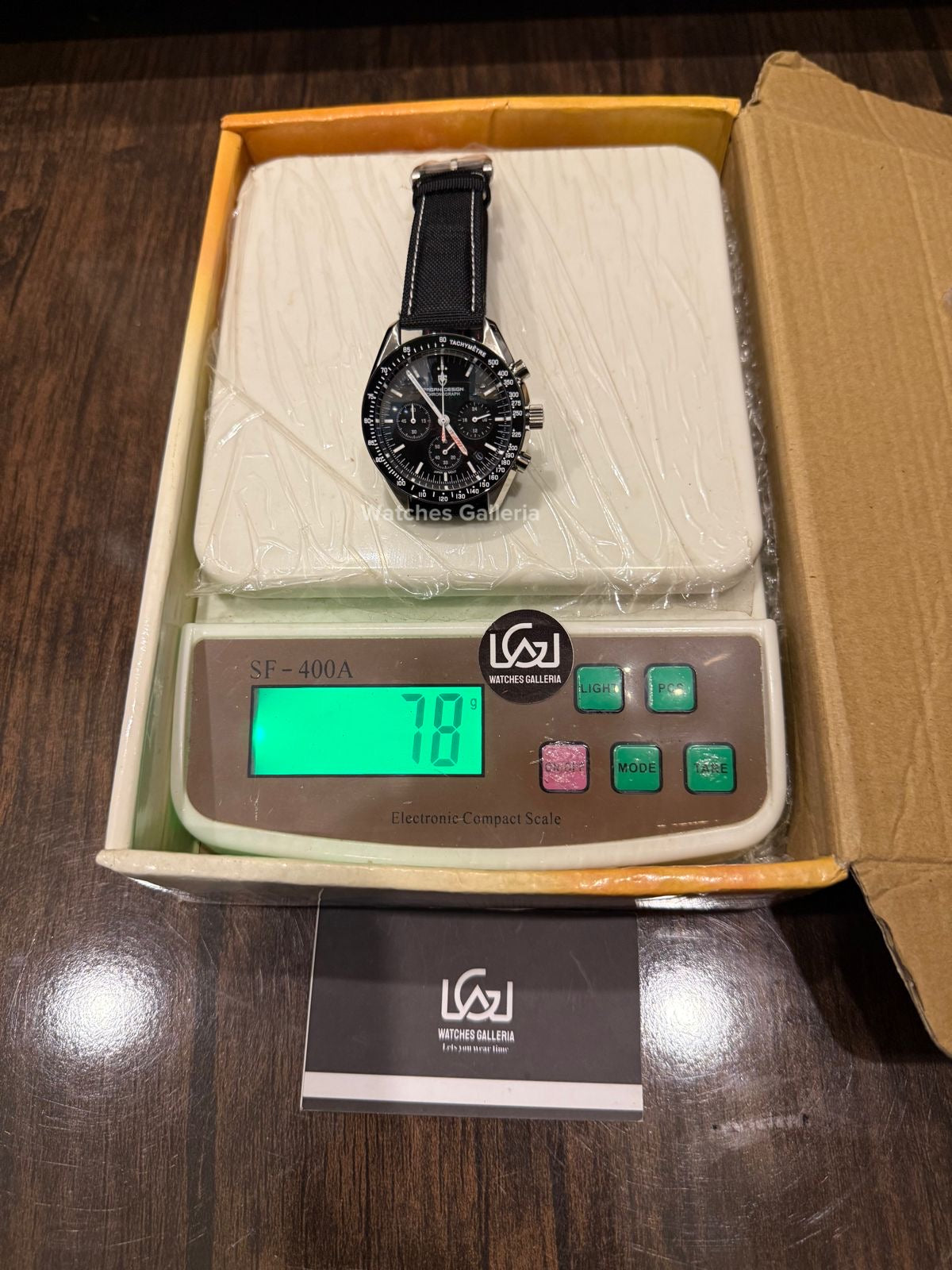 Pagani Design PD1701 Speedmaster Moonwatch Canvas (Black) Pagani Design in Pakistan