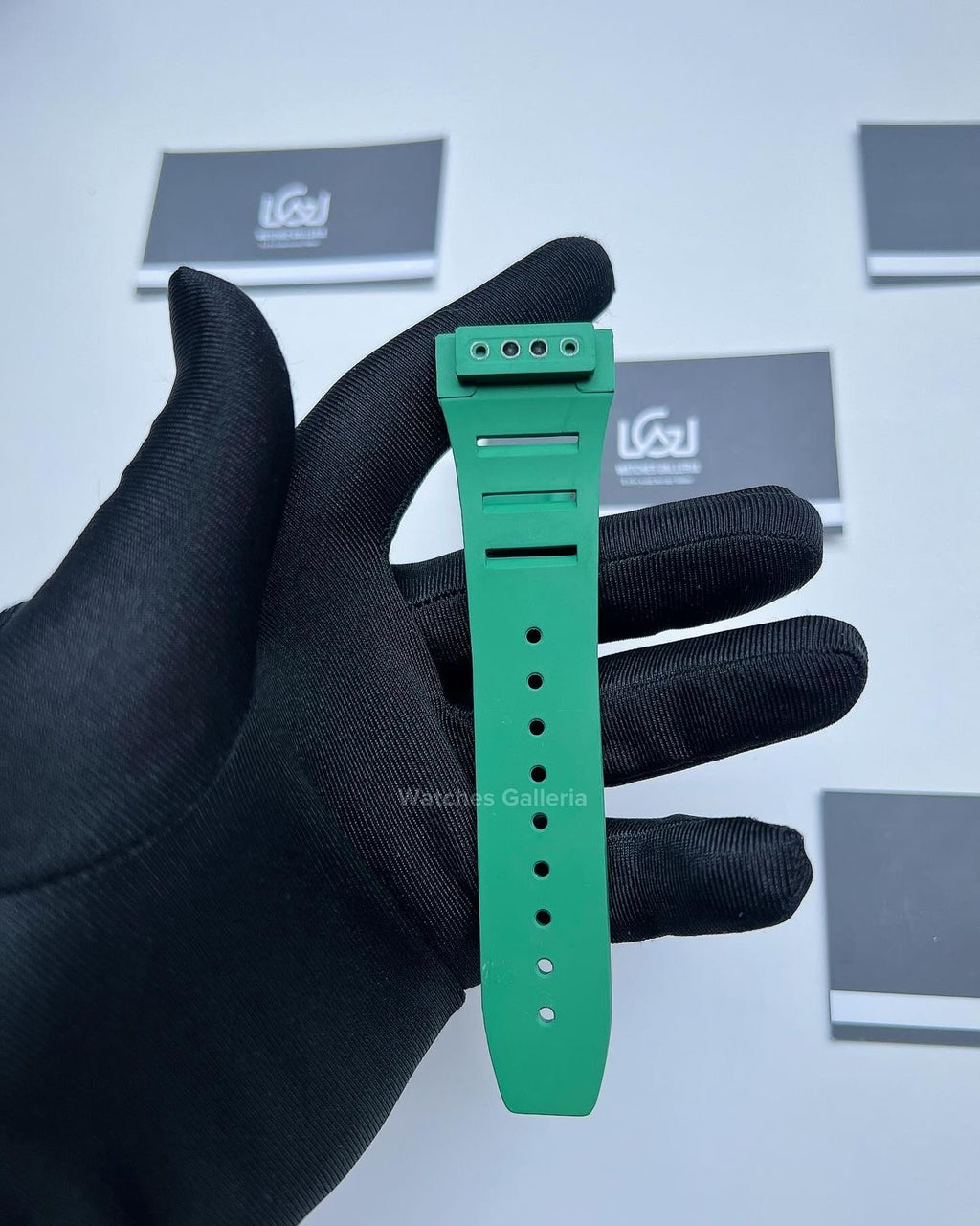 Apple Watch Tonneau Modification Kit Rubber Straps (Green) APB1621 44mm 45mm