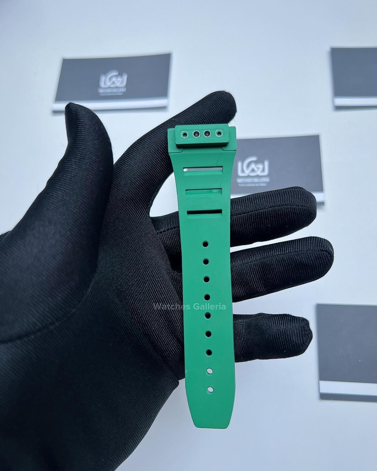 Apple Watch Tonneau Modification Kit Rubber Straps (Green) APB1621 44mm 45mm