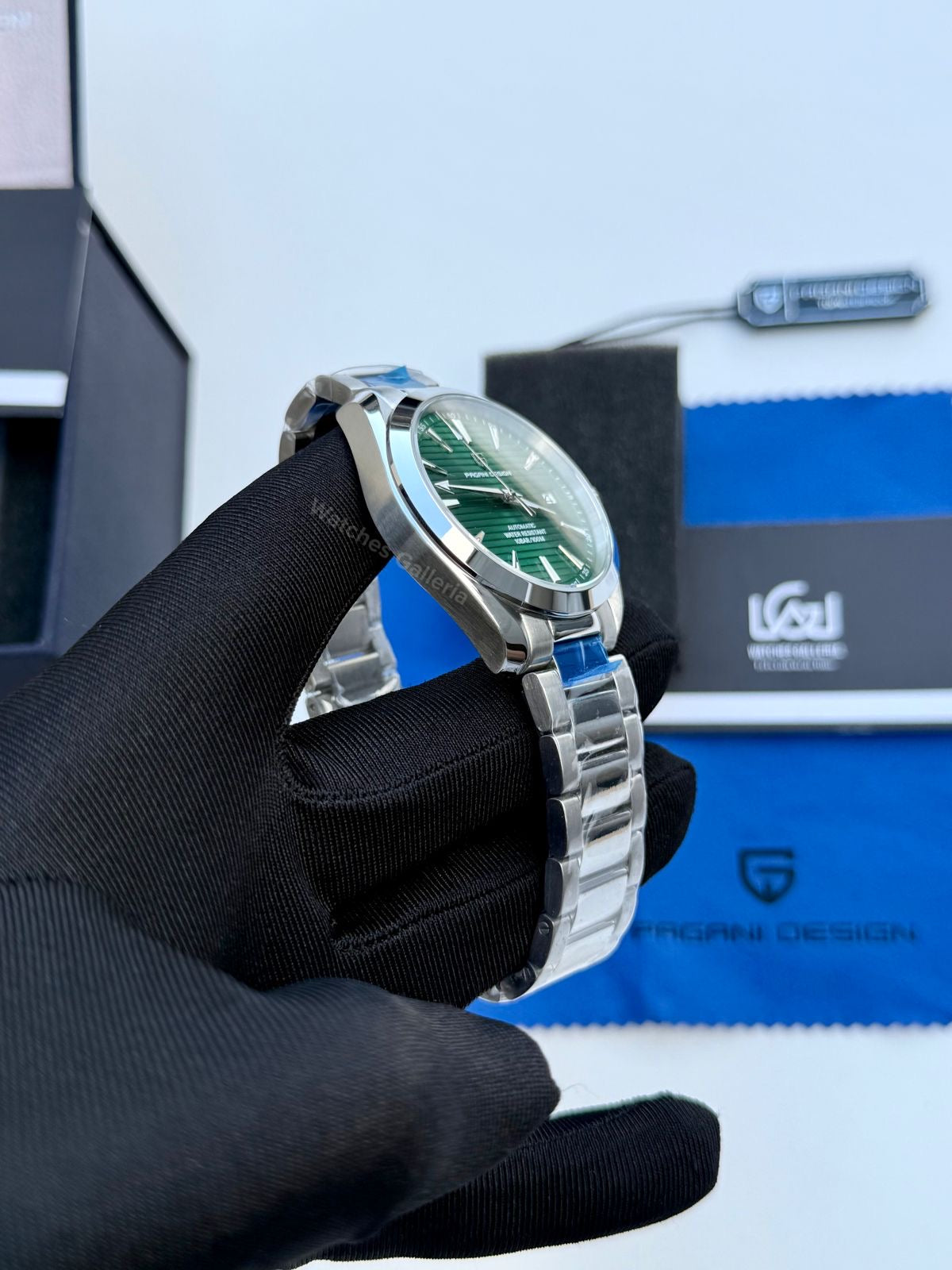 Pagani Design Aqua Terra (Green) PD1688 Watches Galleria