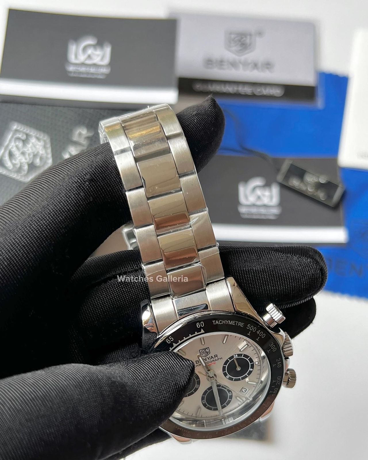 Benyar Daytona Quartz (Silver) BY5169