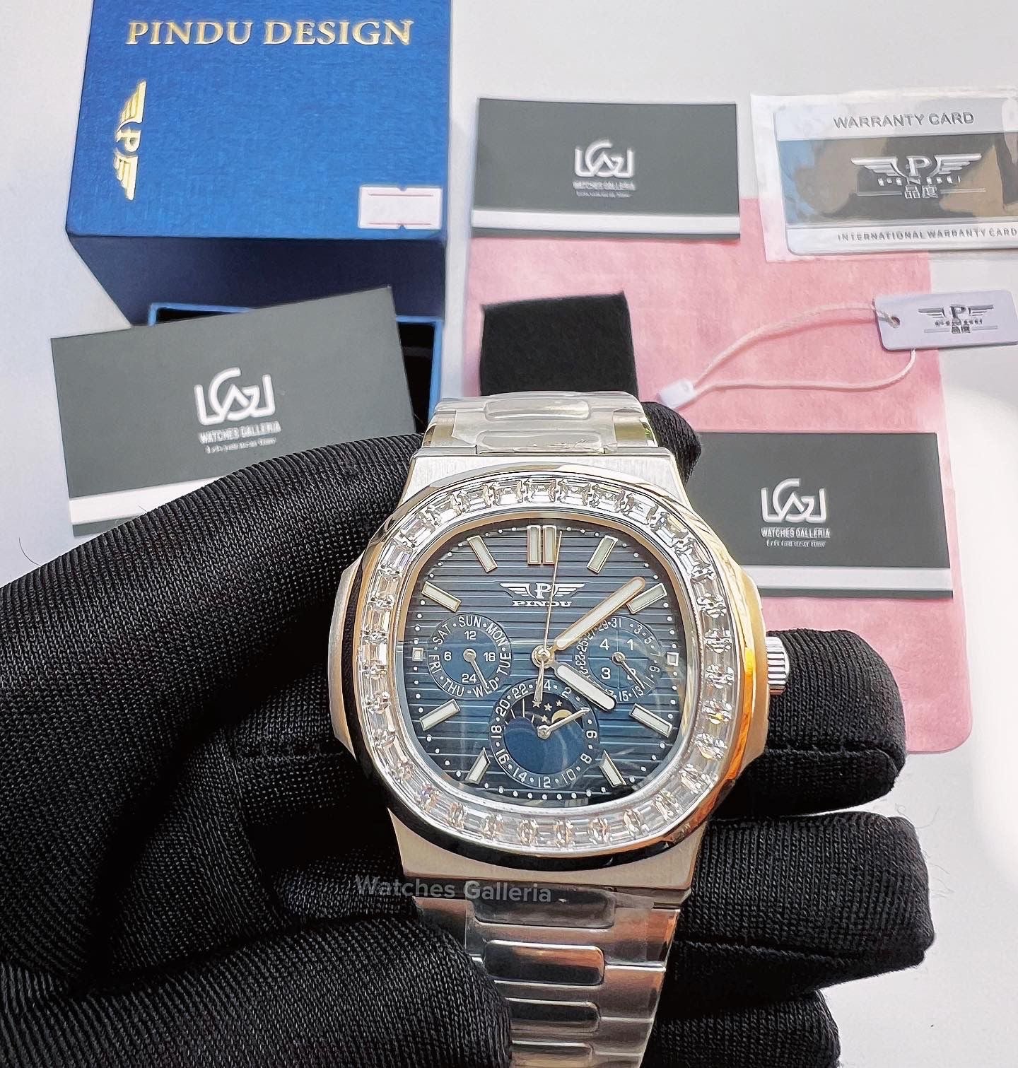 Pindu Design Nautilus Automatic (Blue) P6501