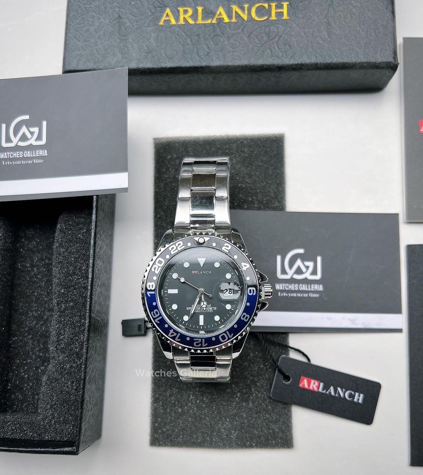 Arlanch Submariner Quartz Batman AR3050