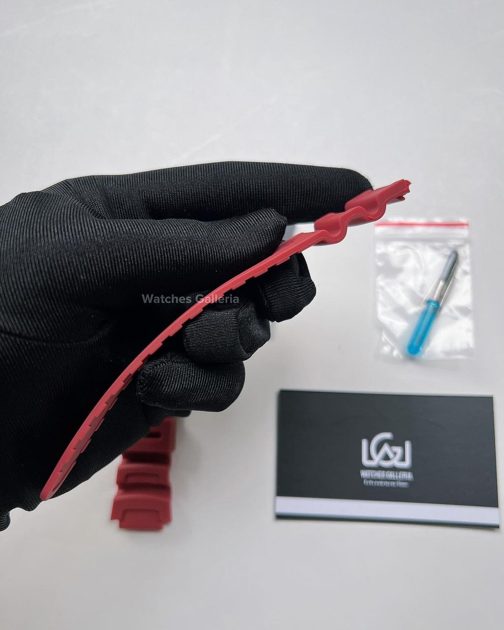 Silicon Straps (Red) For Casio W218H | F108 | AE1100 | AE1200 | SGW300 | MRW200