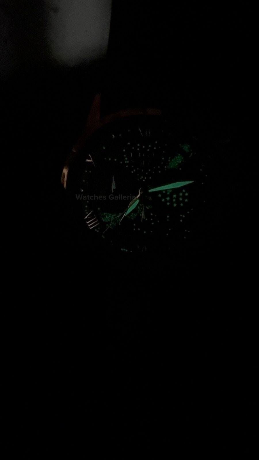 Lige Watch LG89107 Moonphase Chronograph (Brown/Black/Gold) Lige Watch in Pakistan