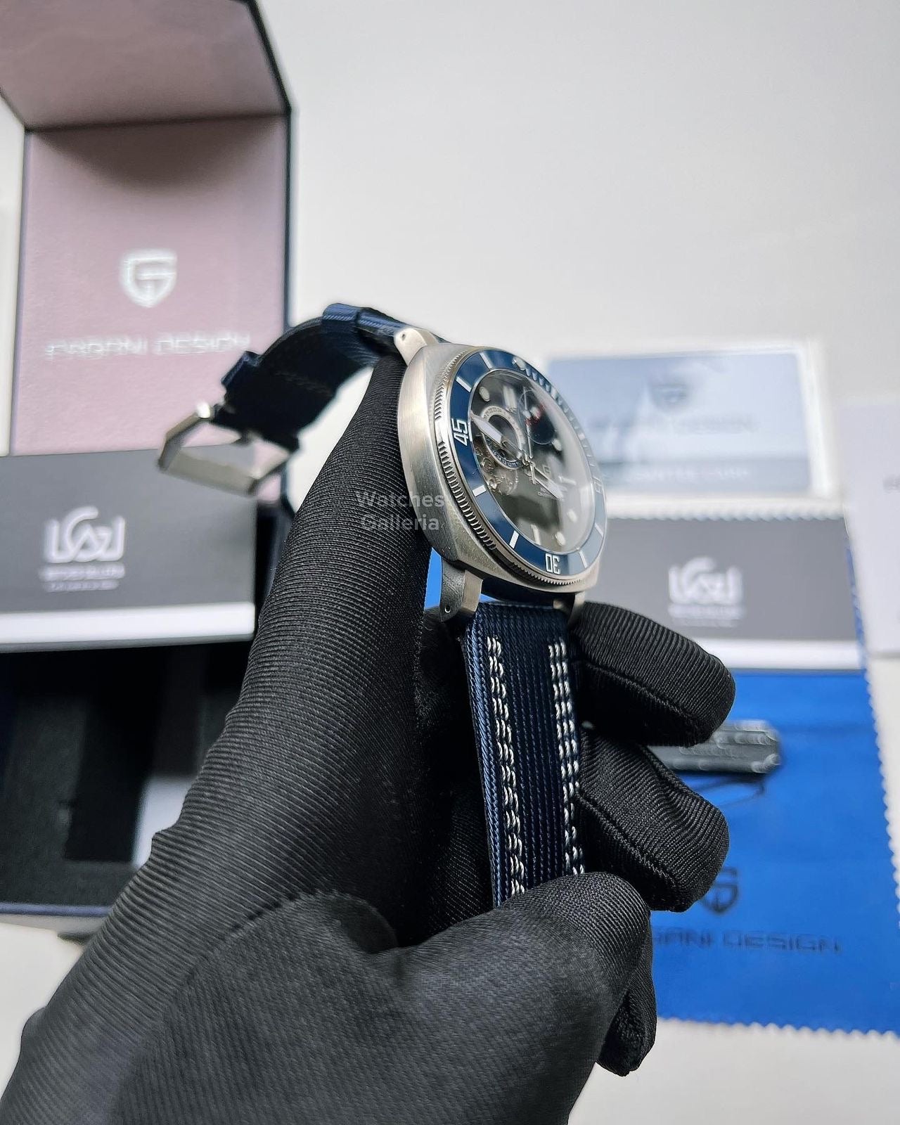 Pagani Design Submersible Blue Dial PD1736