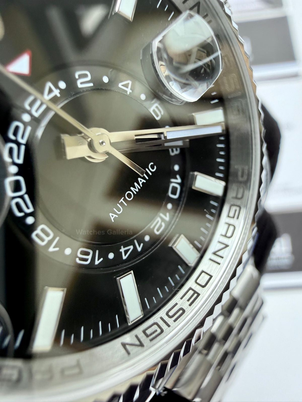 Pagani Design PD1888 Black Sky Dweller Black 40mm – First Time in Pakistan | Limited Edition Automatic GMT Watch