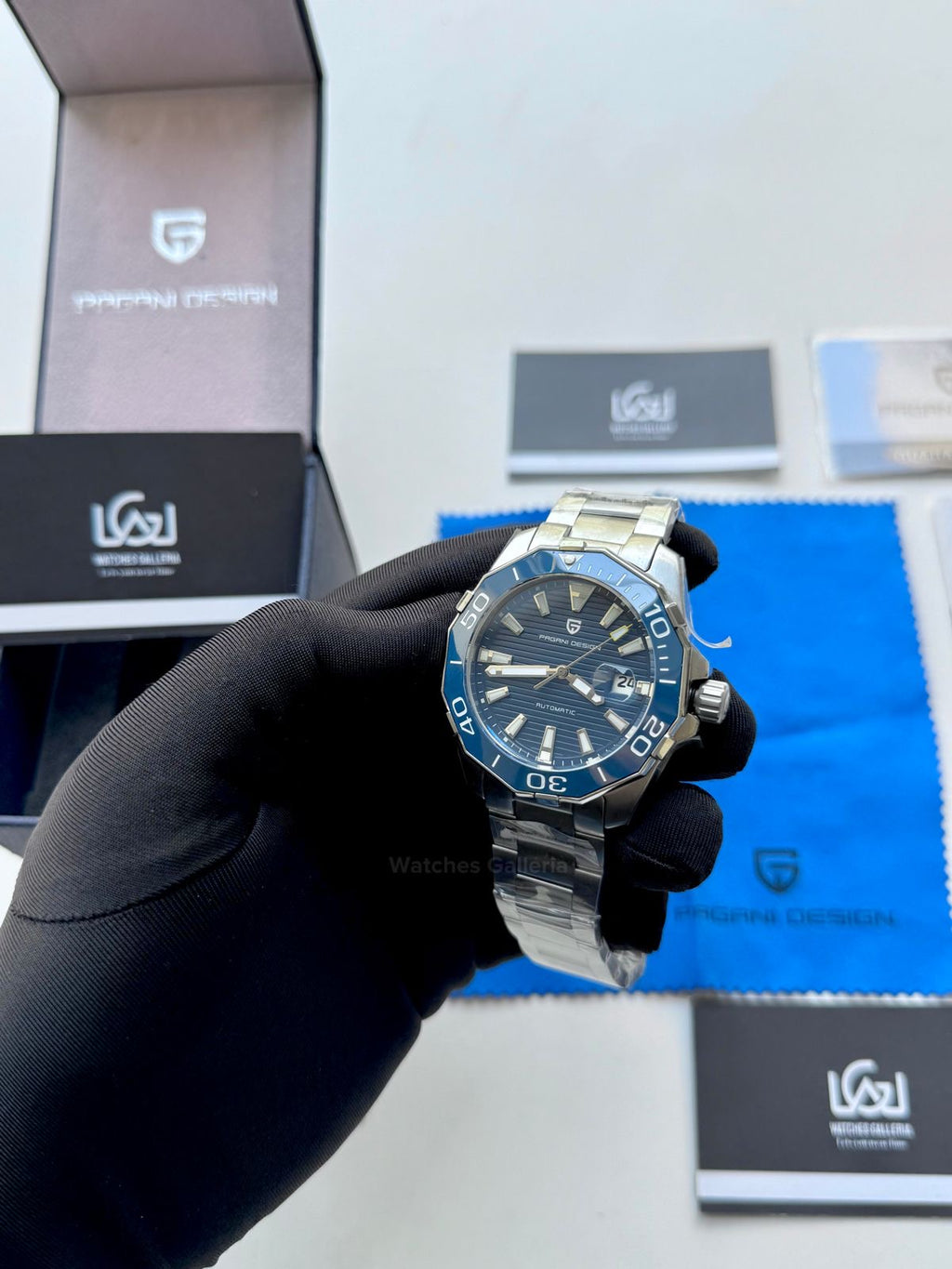 Pagani Design PD1617 Aquaracer Automatic (Blue) Pagani Design in Pakistan
